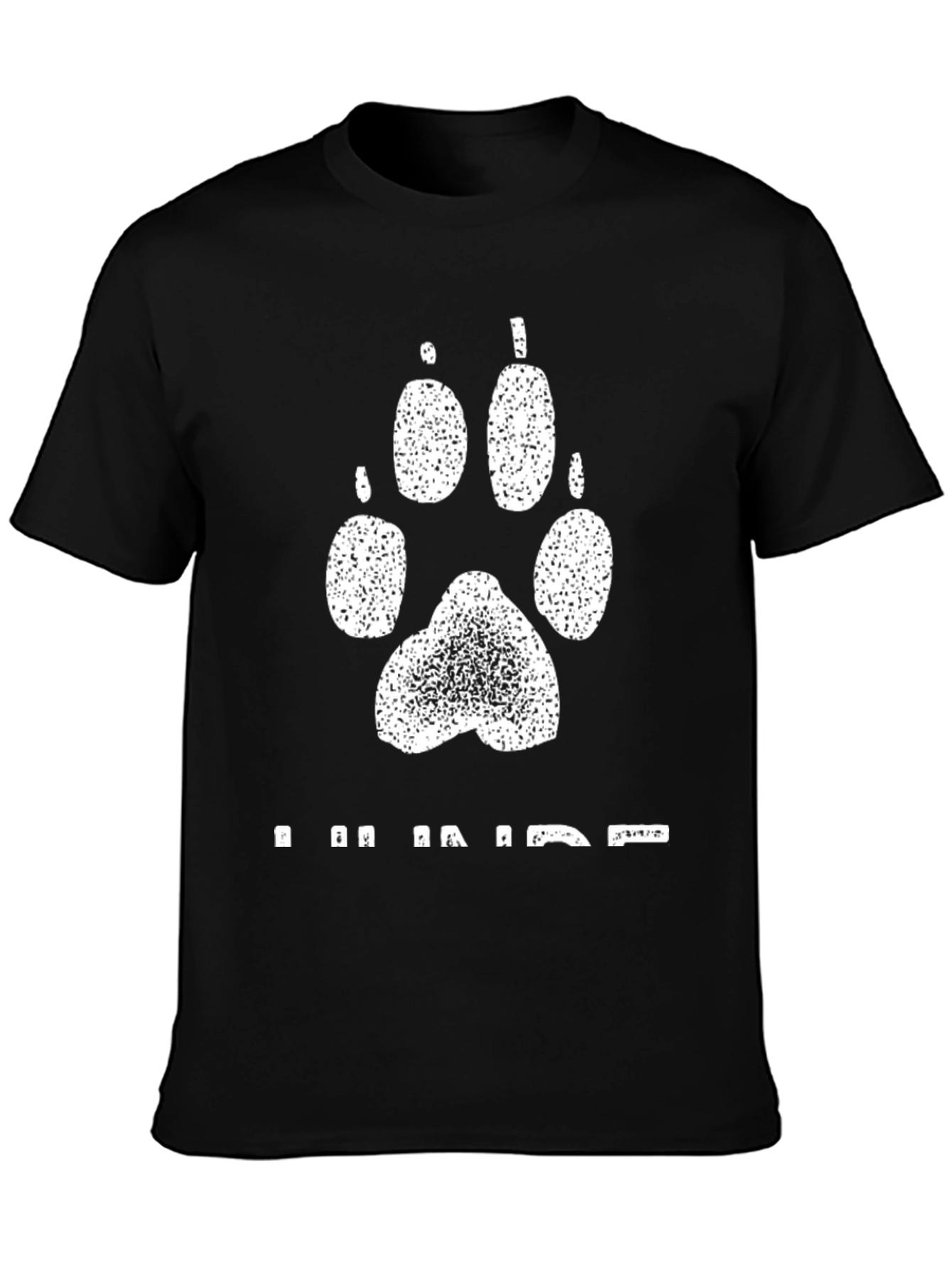 Paw Print Graphic T-Shirt - I Am Paw-some!
