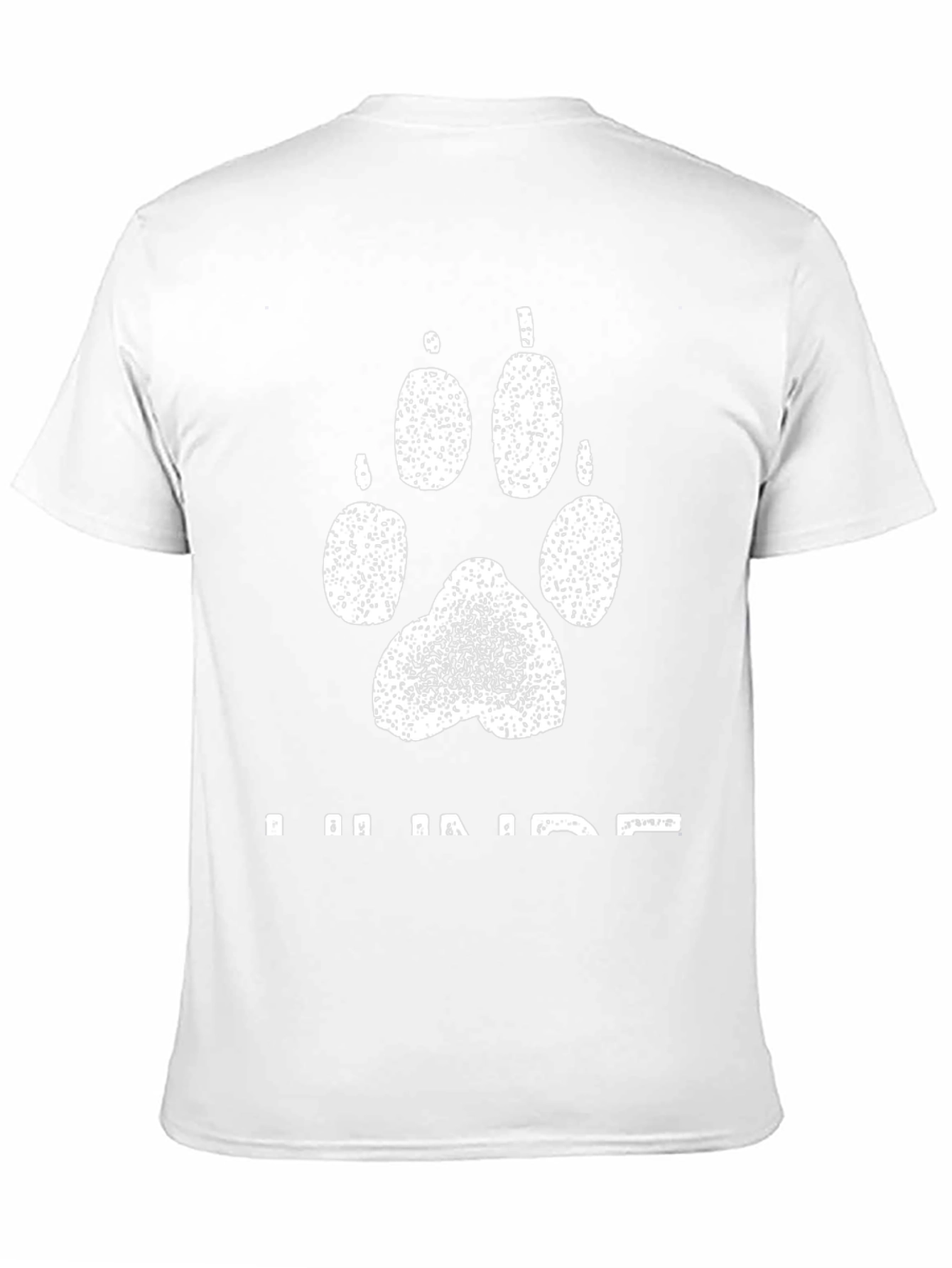 Paw Print Graphic T-Shirt - I Am Paw-some!