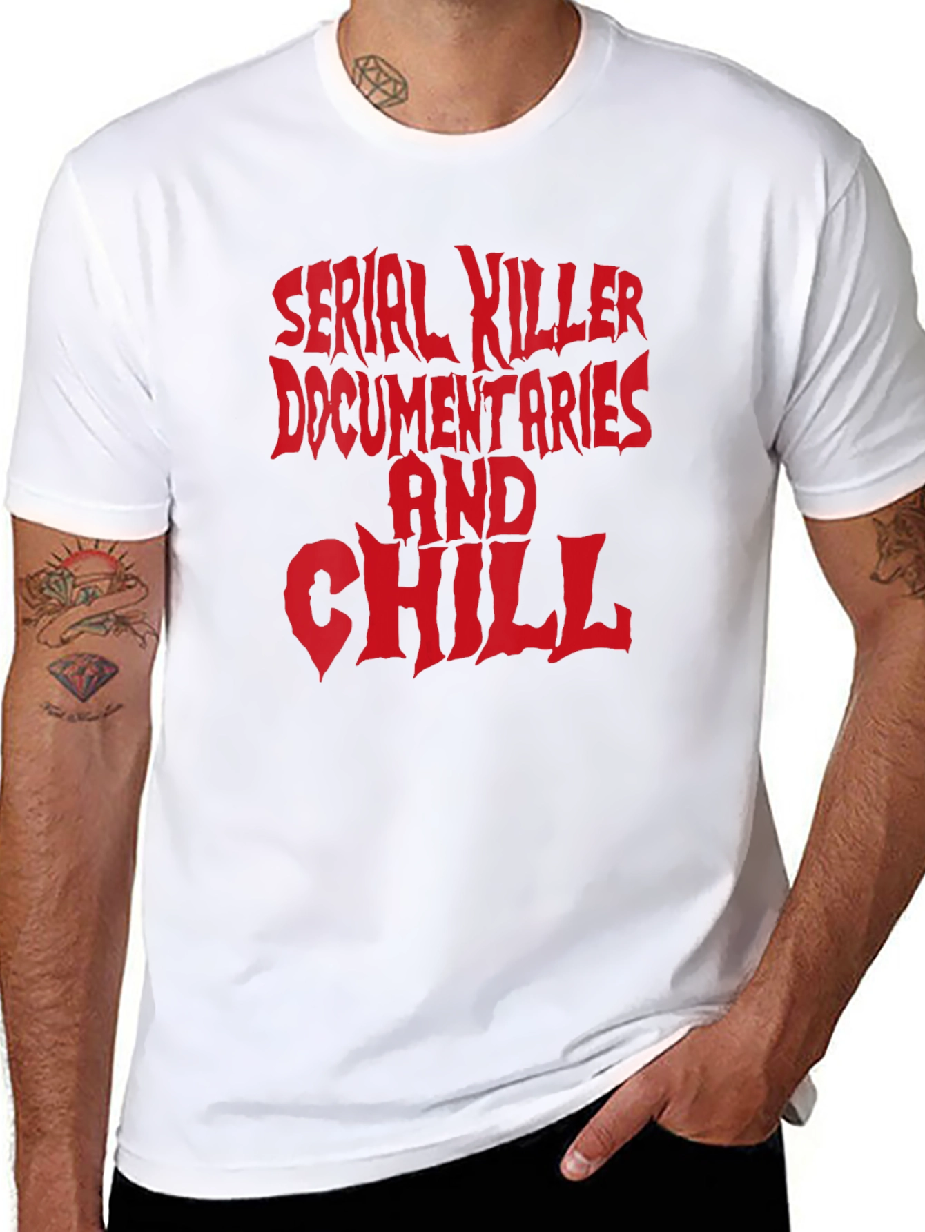 Serial Killer Documentaries and Chill Tee