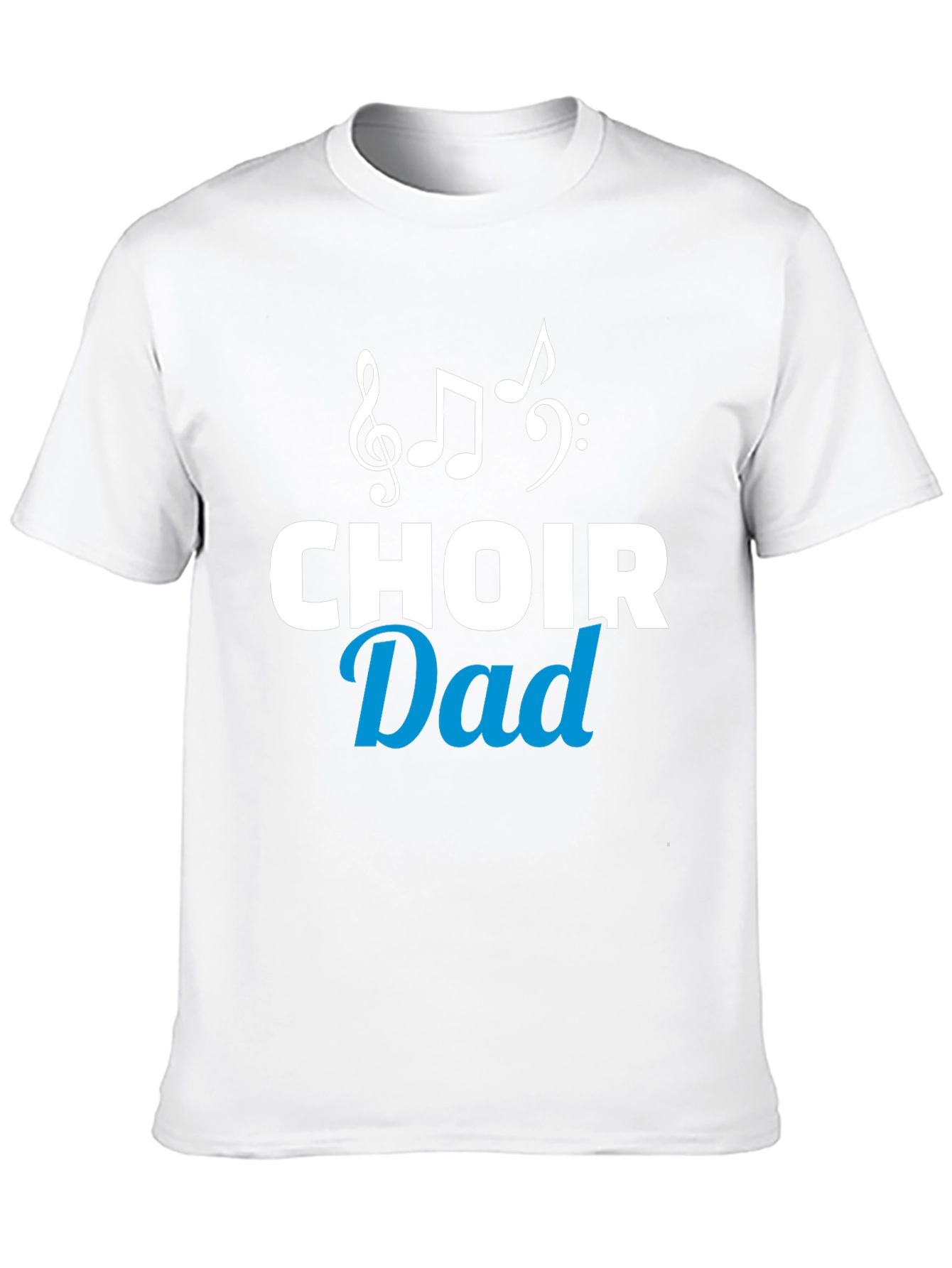 Choir Dad Graphic Tee - Musical Father T-Shirt