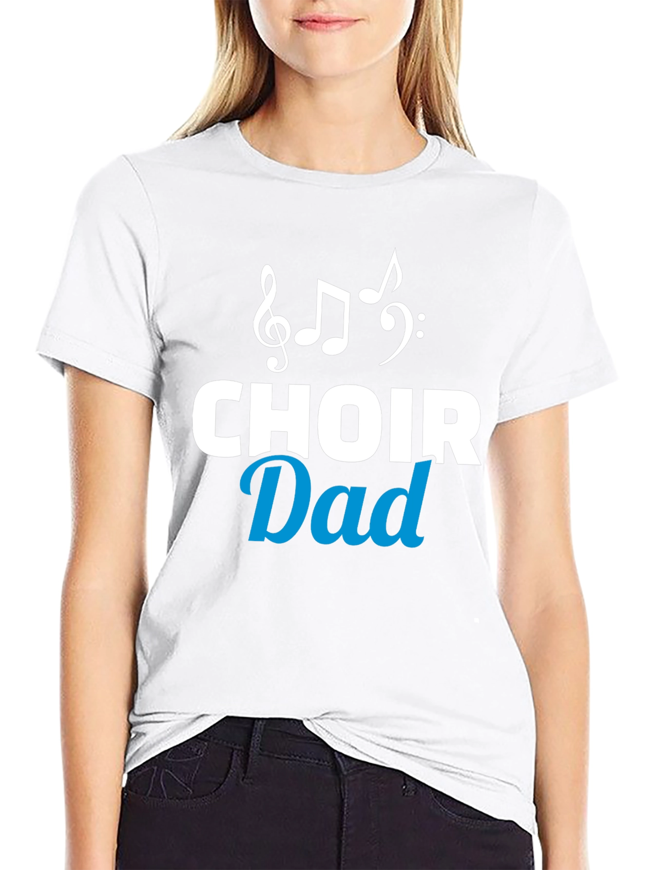 Choir Dad Graphic Tee - Musical Father T-Shirt