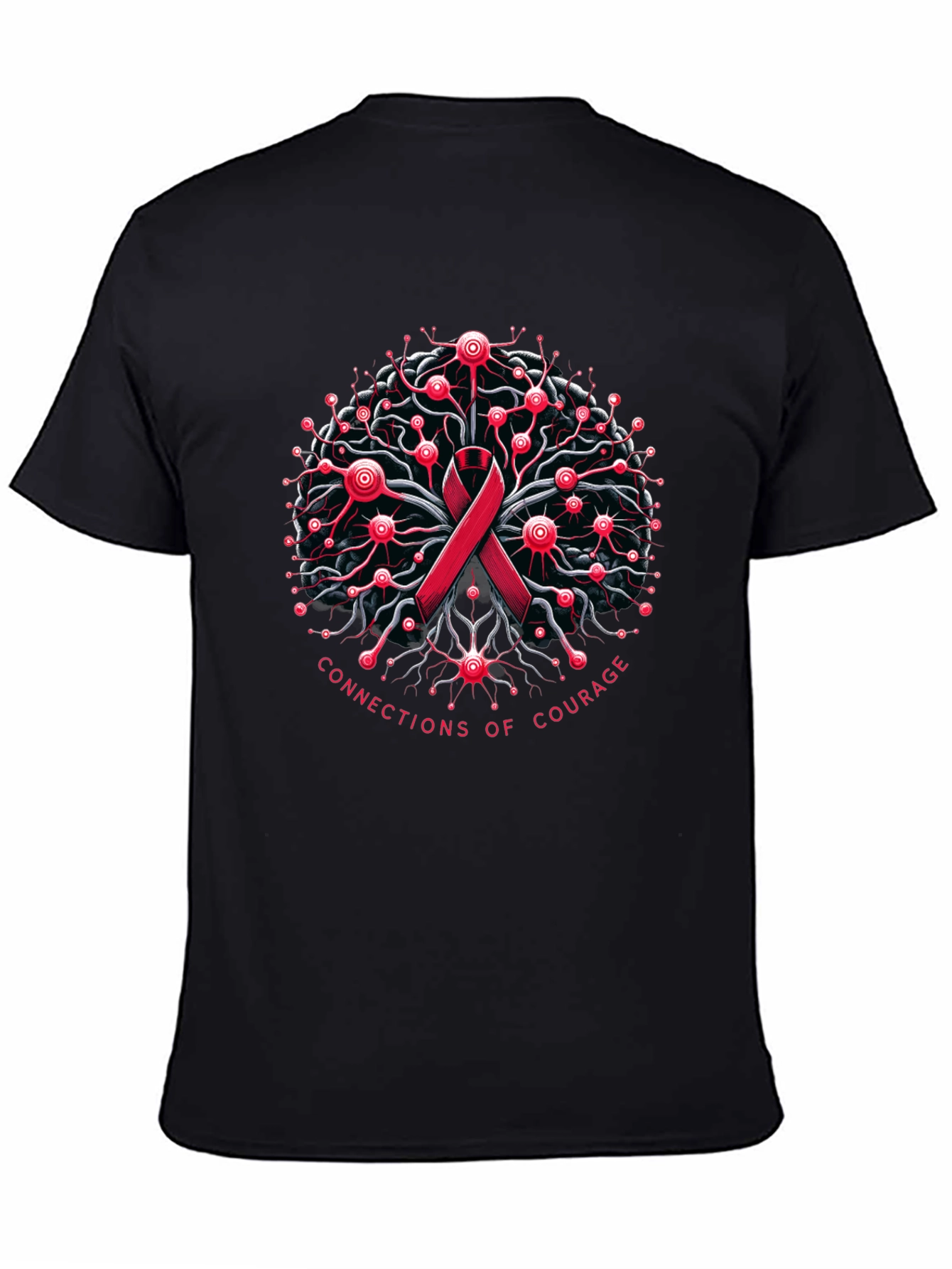 Connections of Courage Awareness T-Shirt