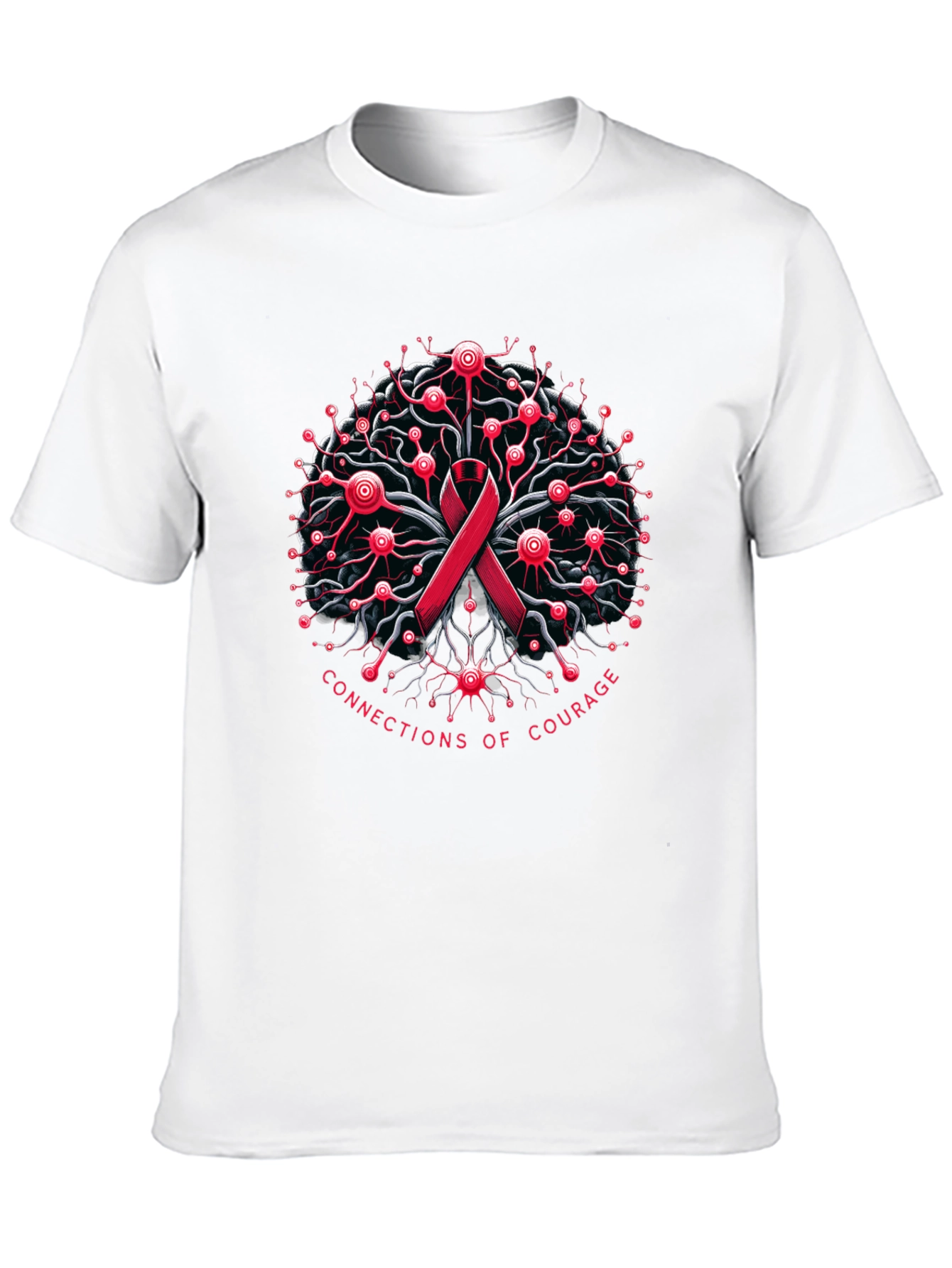 Connections of Courage Awareness T-Shirt