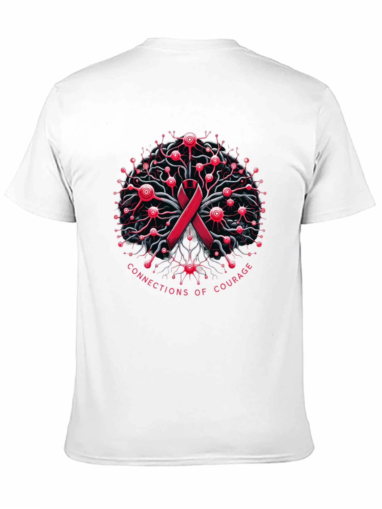 Connections of Courage Awareness T-Shirt