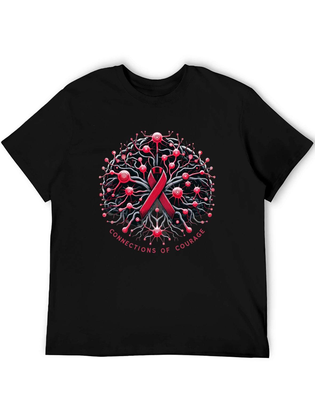 Connections of Courage Awareness T-Shirt