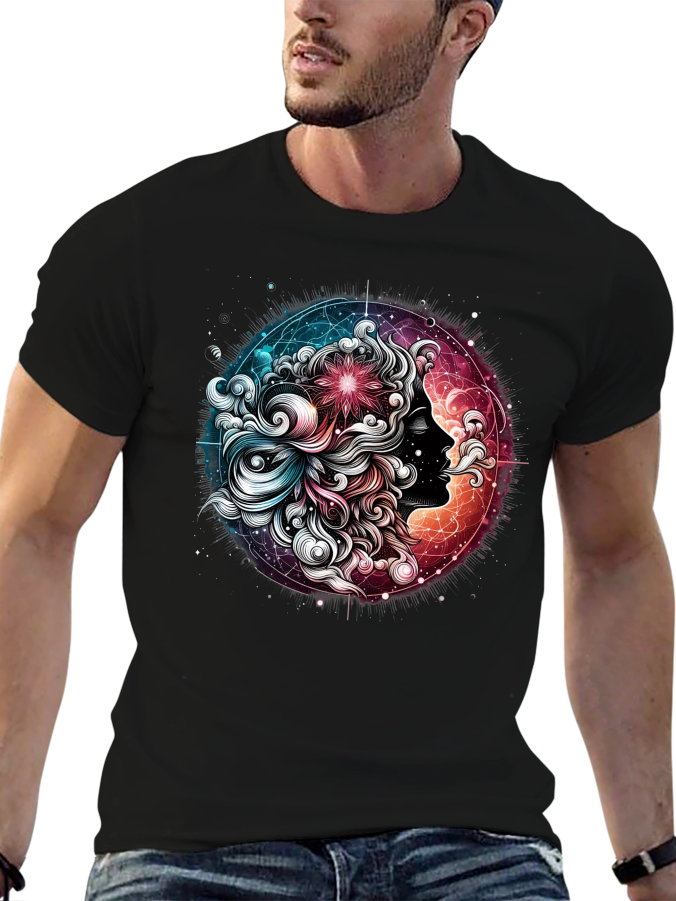 Celestial Woman Graphic Tee
