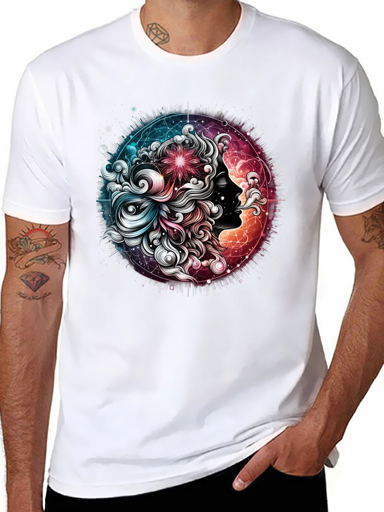 Celestial Woman Graphic Tee