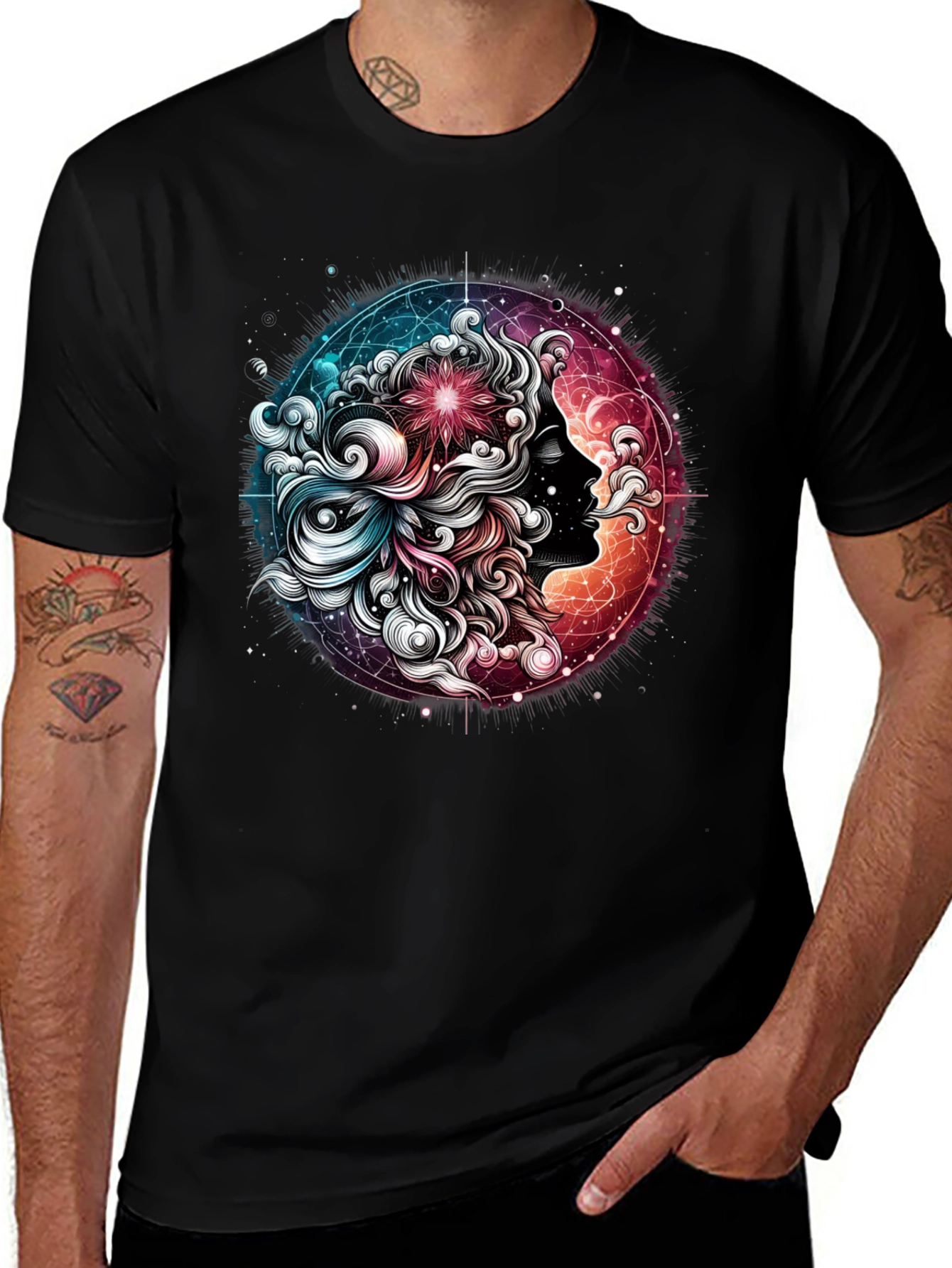 Celestial Woman Graphic Tee