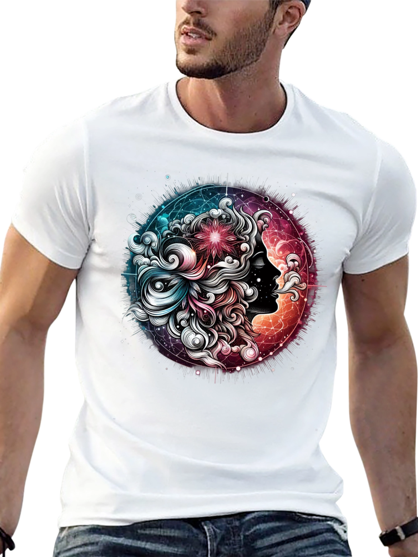 Celestial Woman Graphic Tee