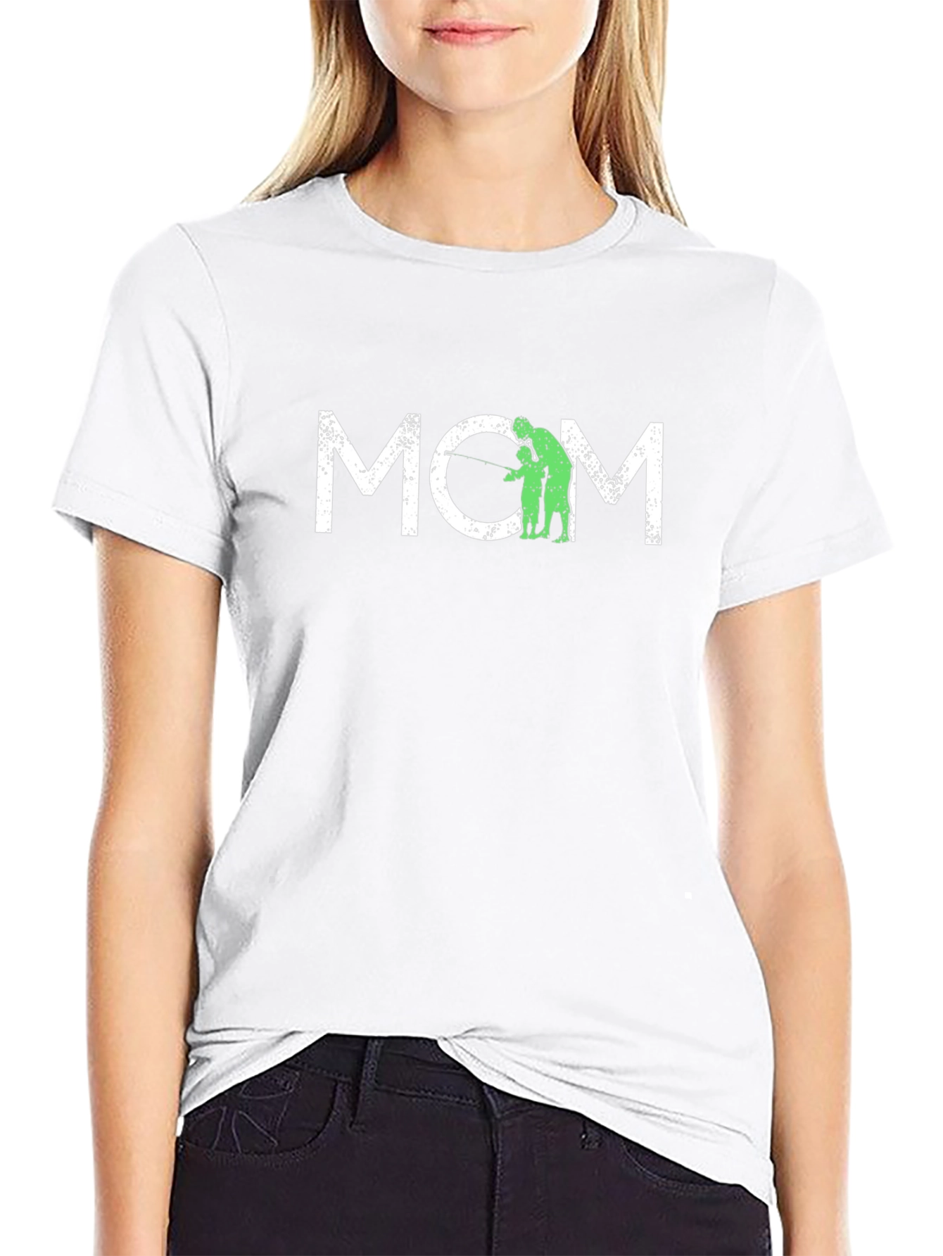 MOM Fishing T-Shirt - Fathers Day Gift