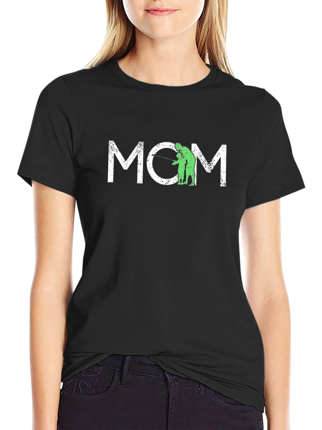 MOM Fishing T-Shirt - Fathers Day Gift