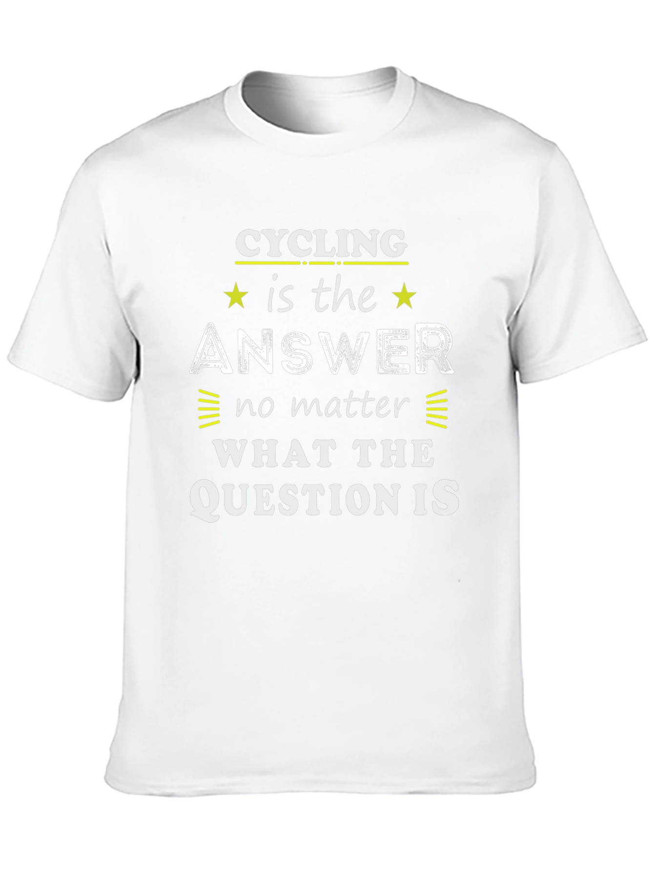 Cycling is the Answer T-Shirt