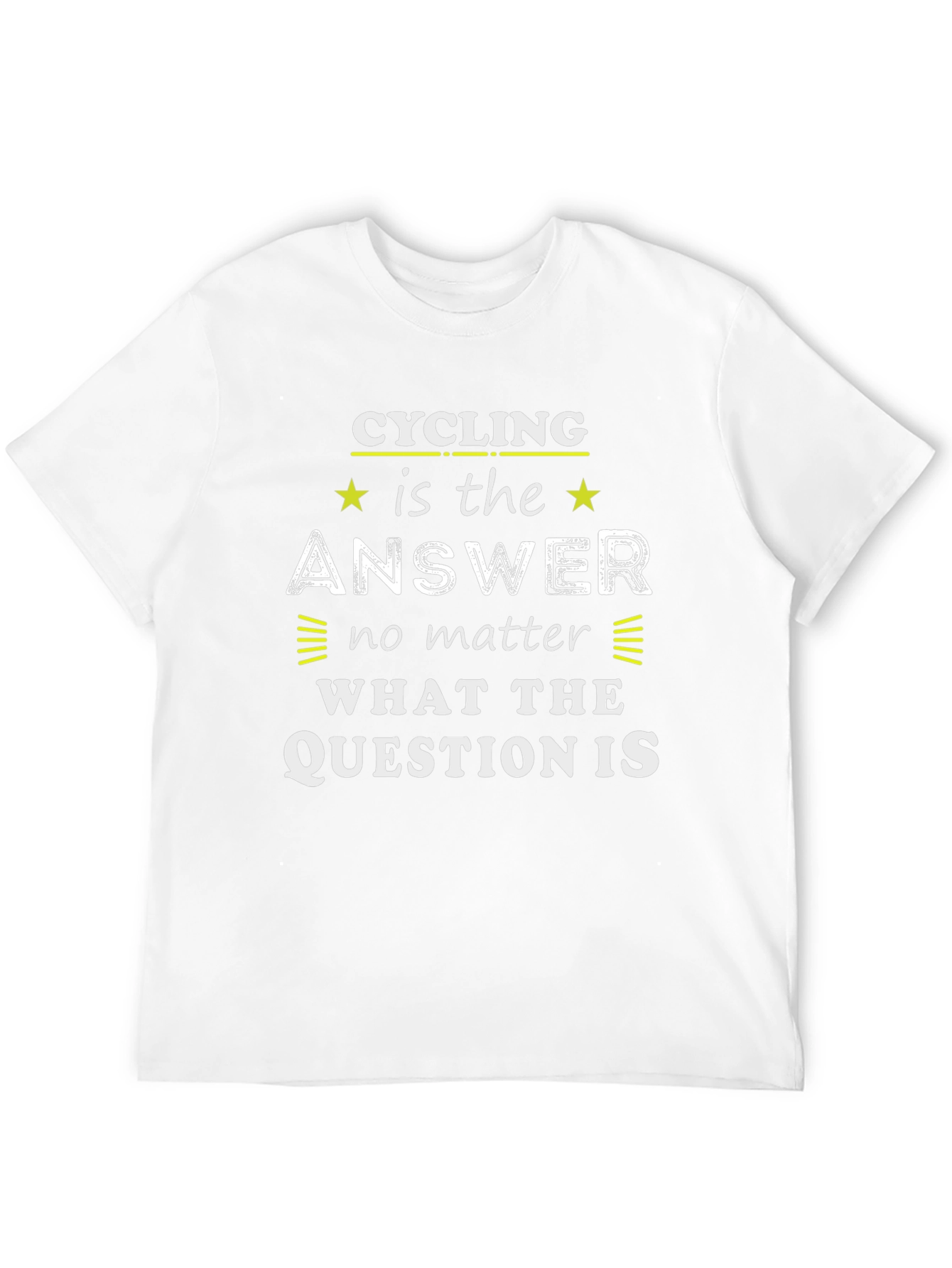 Cycling is the Answer T-Shirt