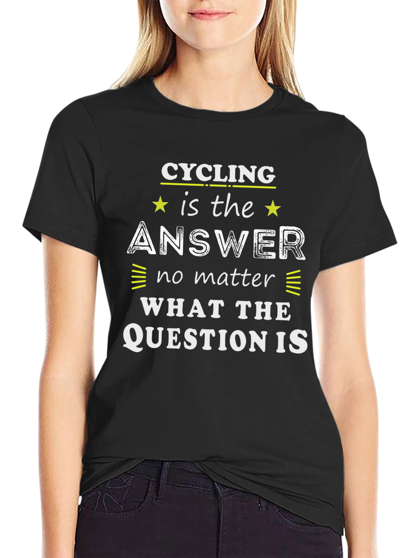 Cycling is the Answer T-Shirt