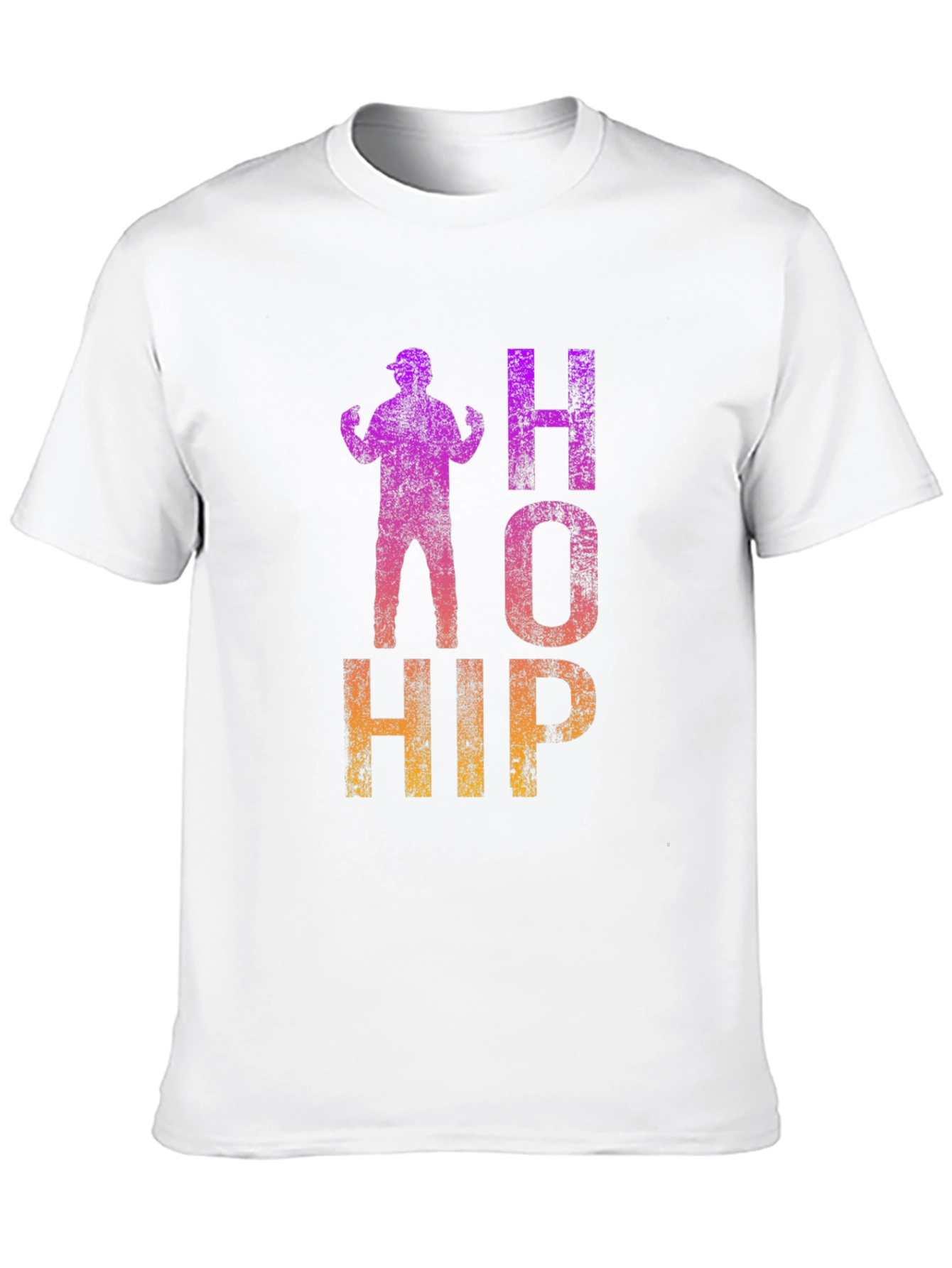 Retro HOHIP Graphic Tee - Black