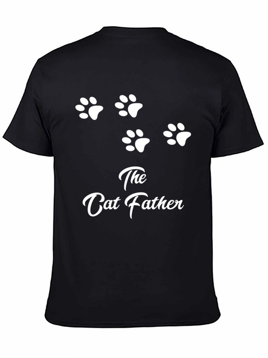 The Cat Father T-Shirt - Unique Cat Lover Gift