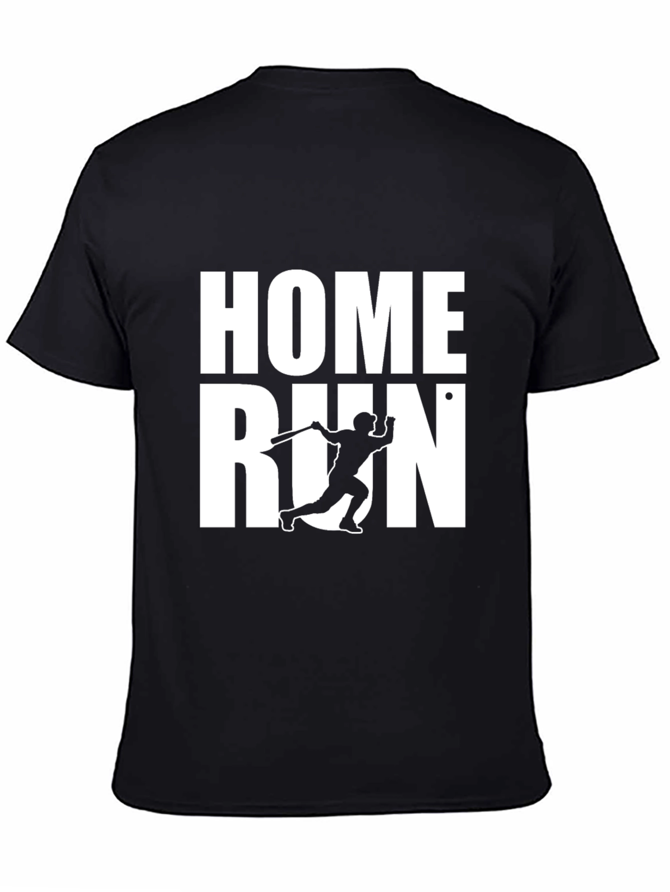 Home Run Baseball Graphic T-Shirt