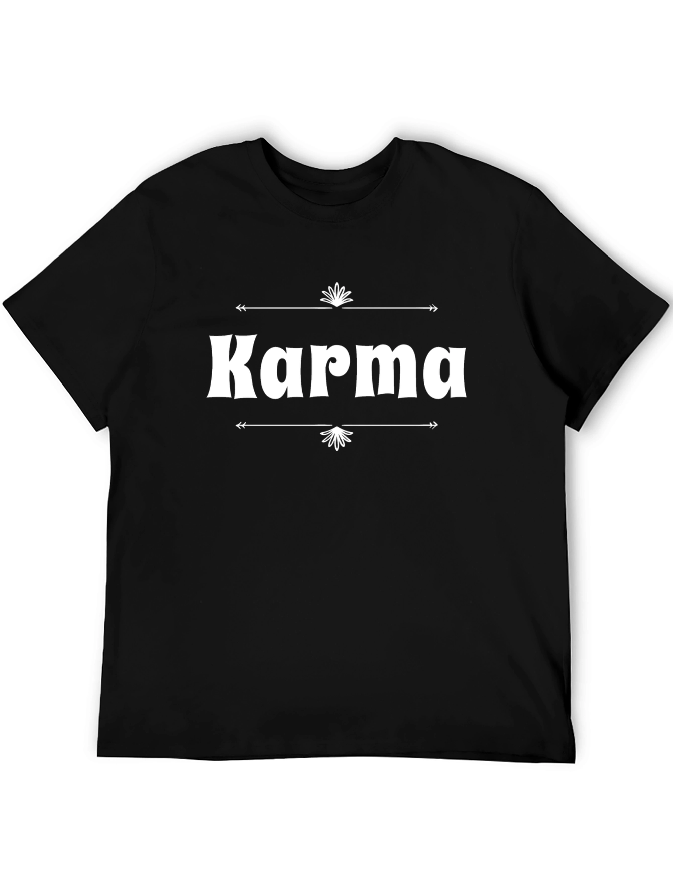Karma Graphic Tee - Black