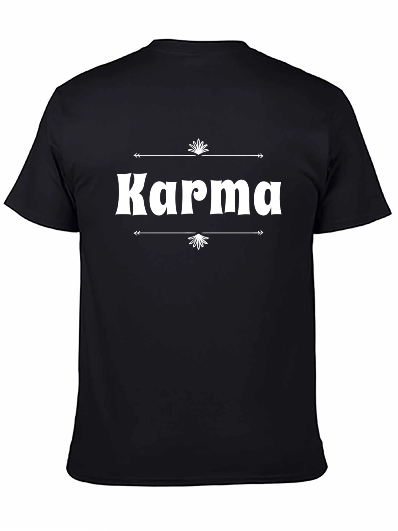 Karma Graphic Tee - Black