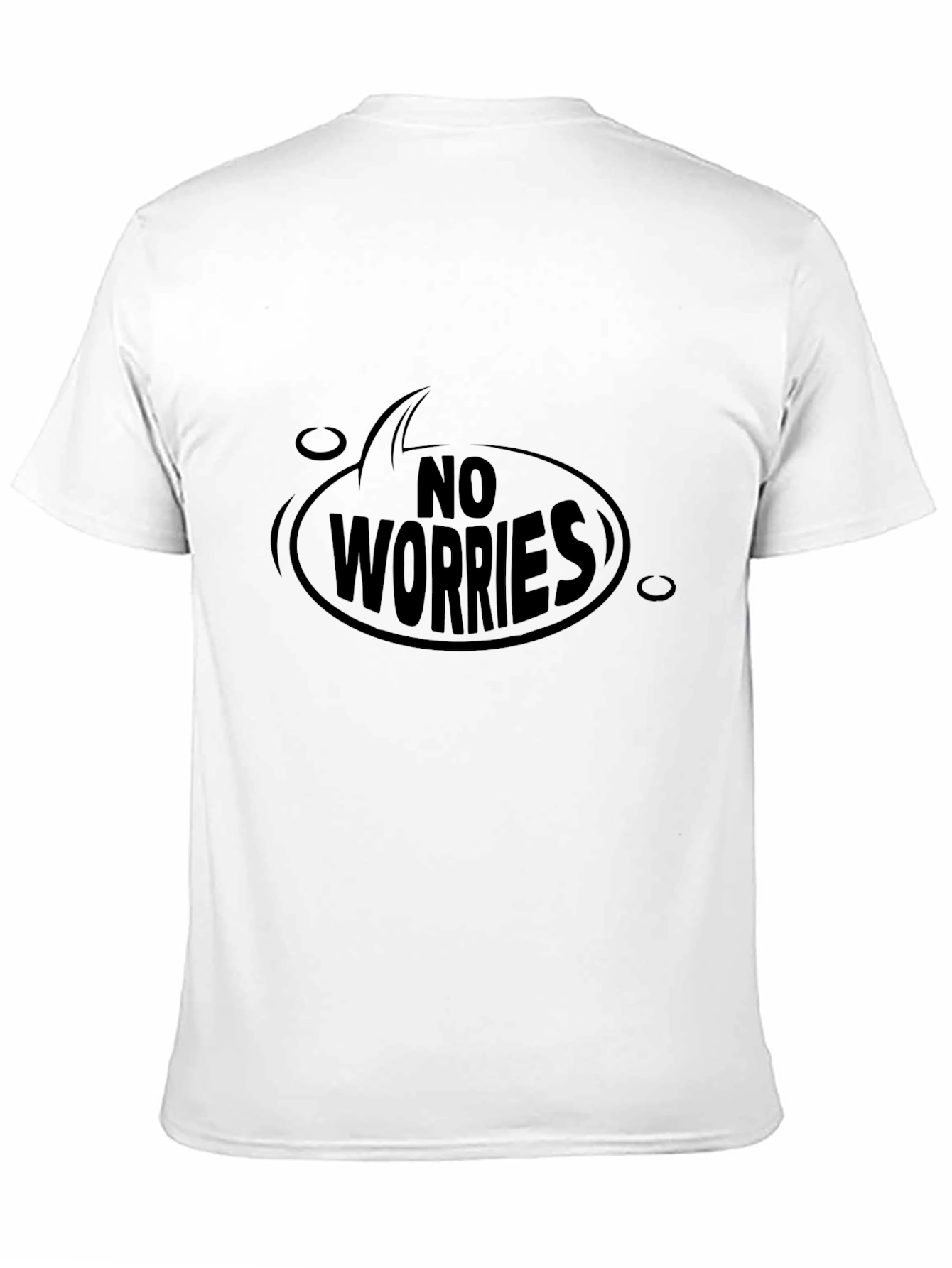 No Worries Graphic Tee - Casual Comfort