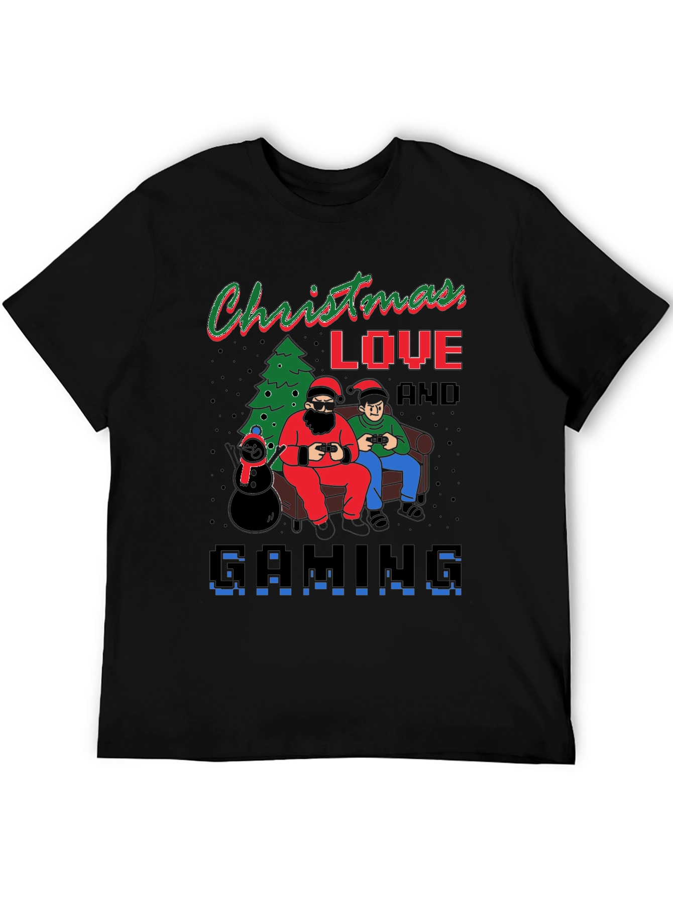 Christmas Love & Gaming T-Shirt