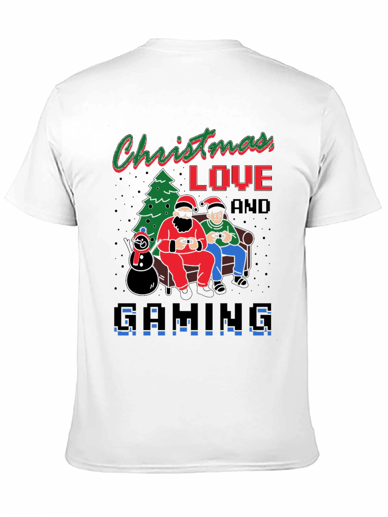 Christmas Love & Gaming T-Shirt