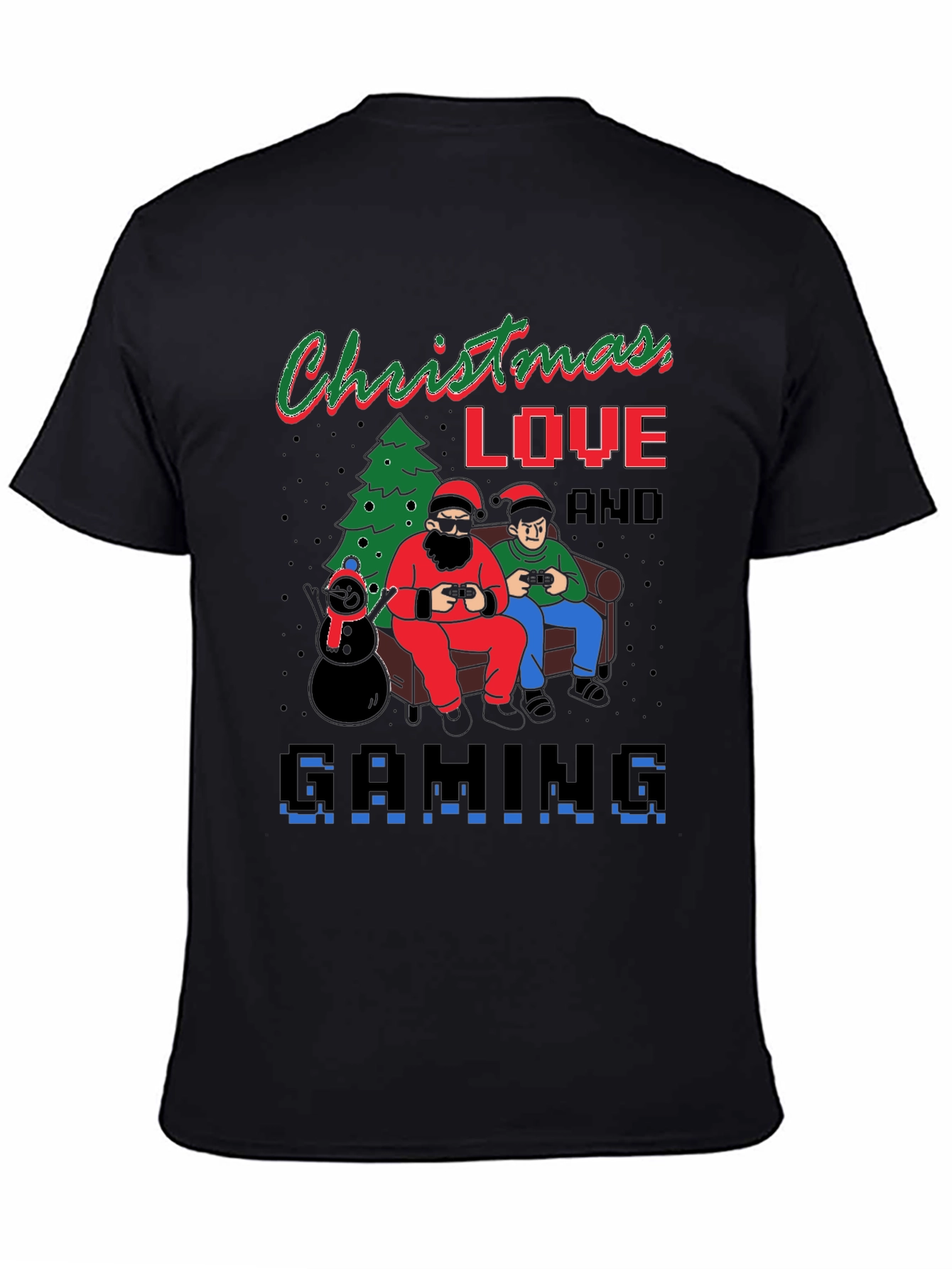 Christmas Love & Gaming T-Shirt