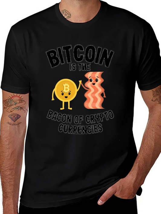 Bitcoin & Bacon Crypto T-Shirt