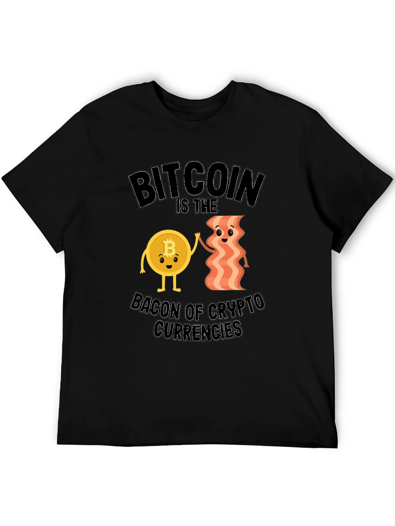Bitcoin & Bacon Crypto T-Shirt