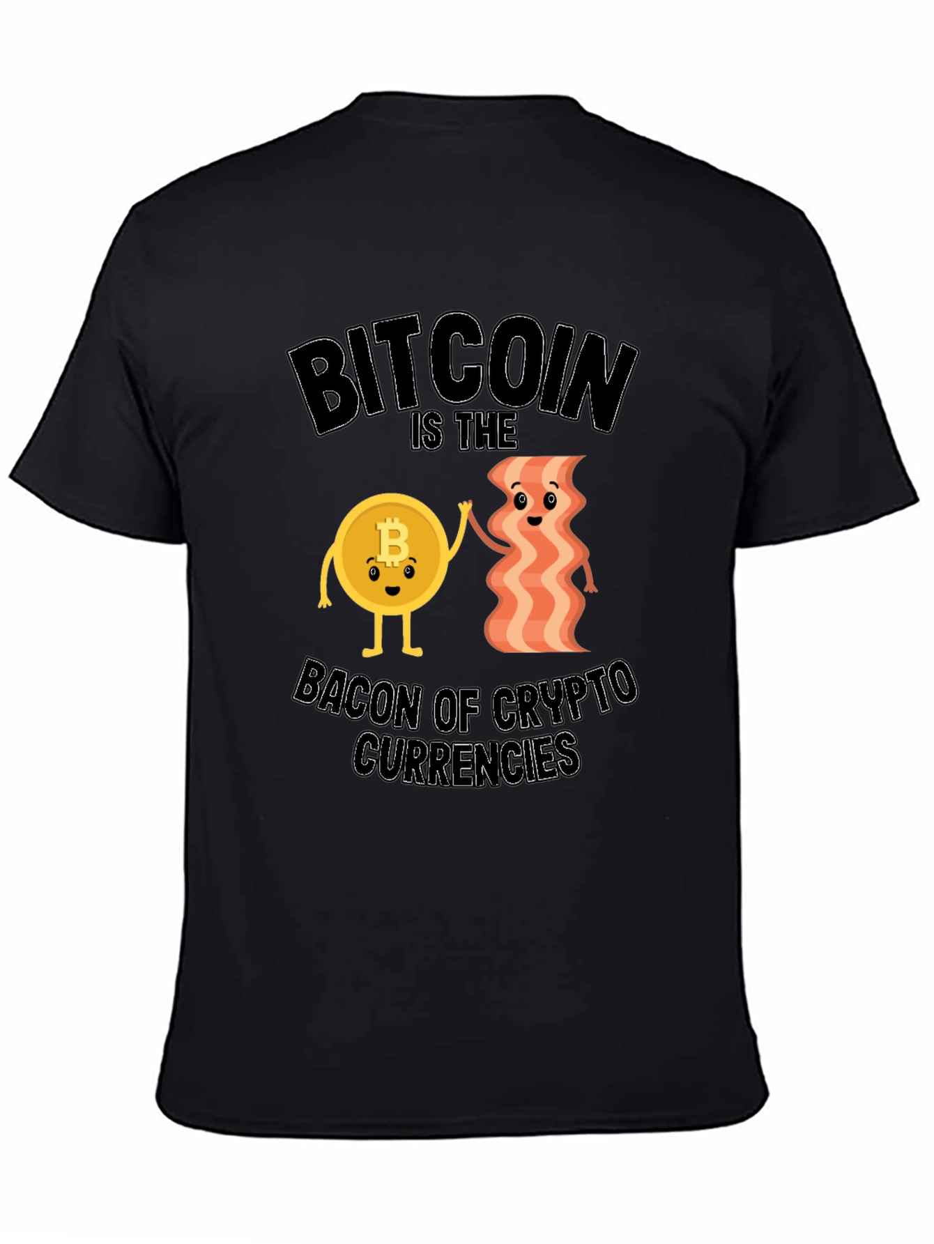 Bitcoin & Bacon Crypto T-Shirt