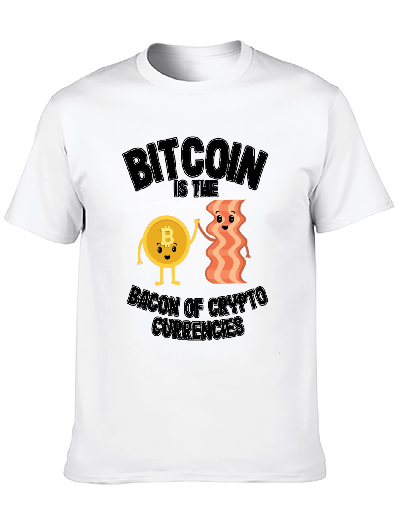 Bitcoin & Bacon Crypto T-Shirt