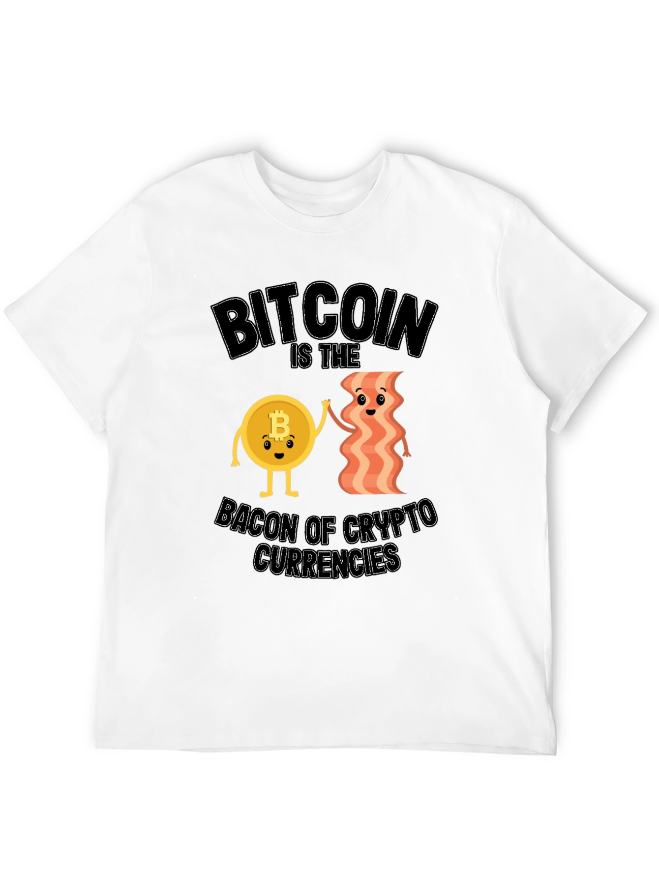 Bitcoin & Bacon Crypto T-Shirt