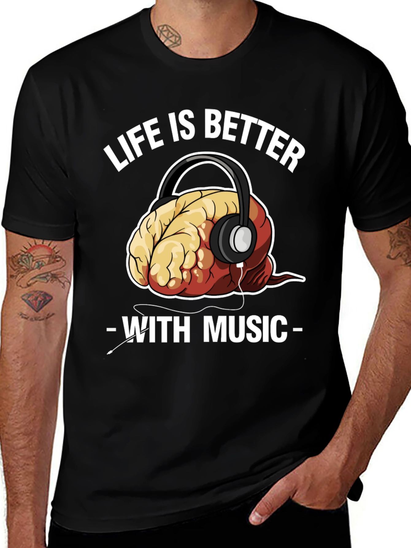 Life is Better with Music T-Shirt