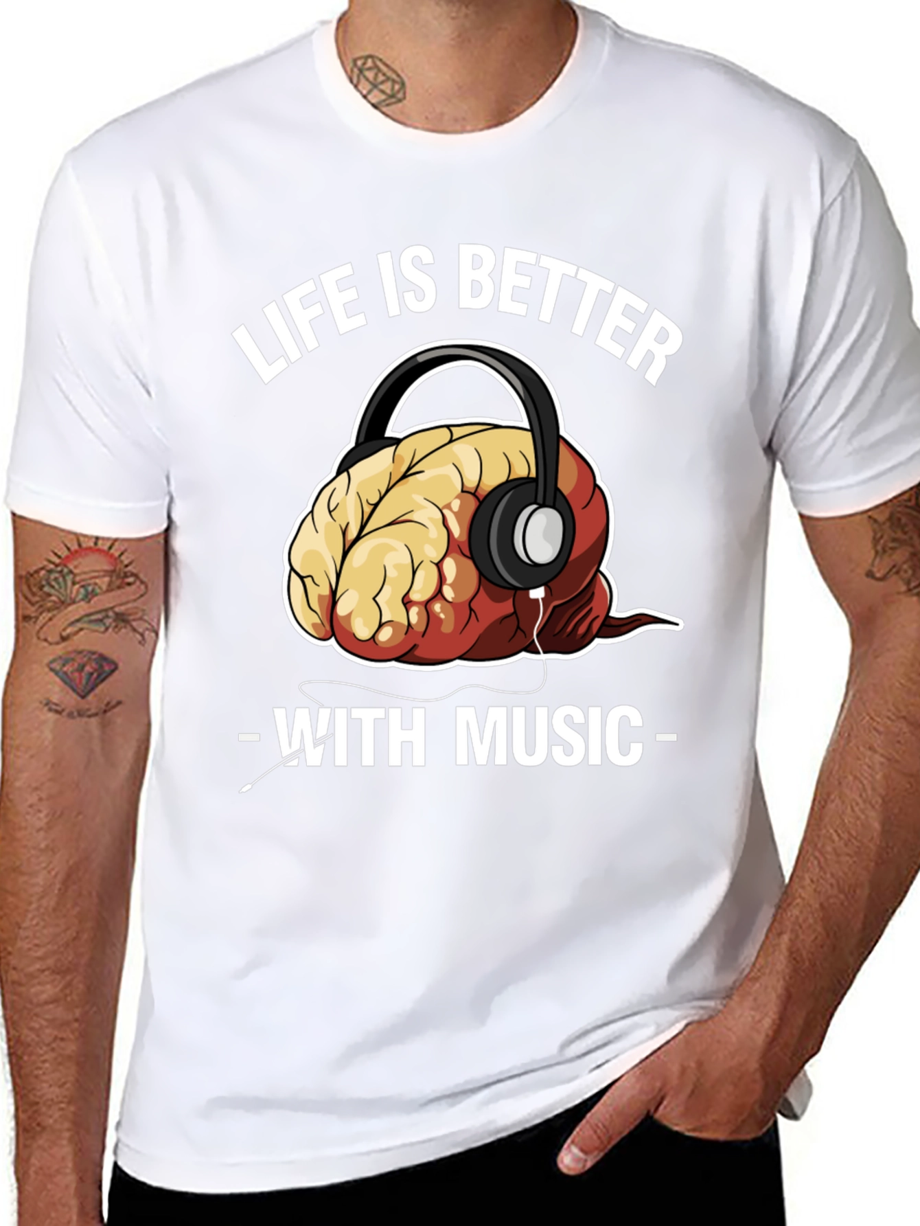 Life is Better with Music T-Shirt
