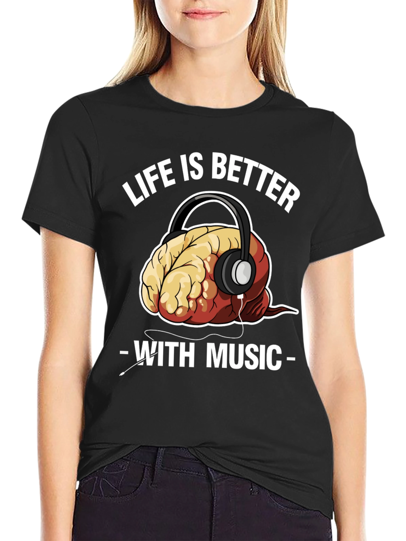 Life is Better with Music T-Shirt