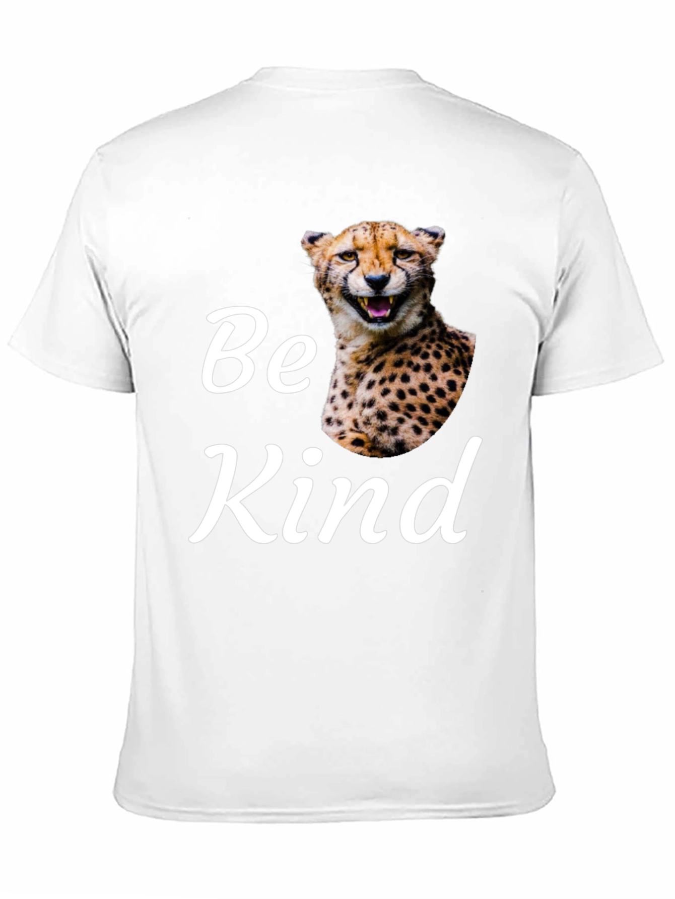 Be Kind Cheetah Graphic T-Shirt