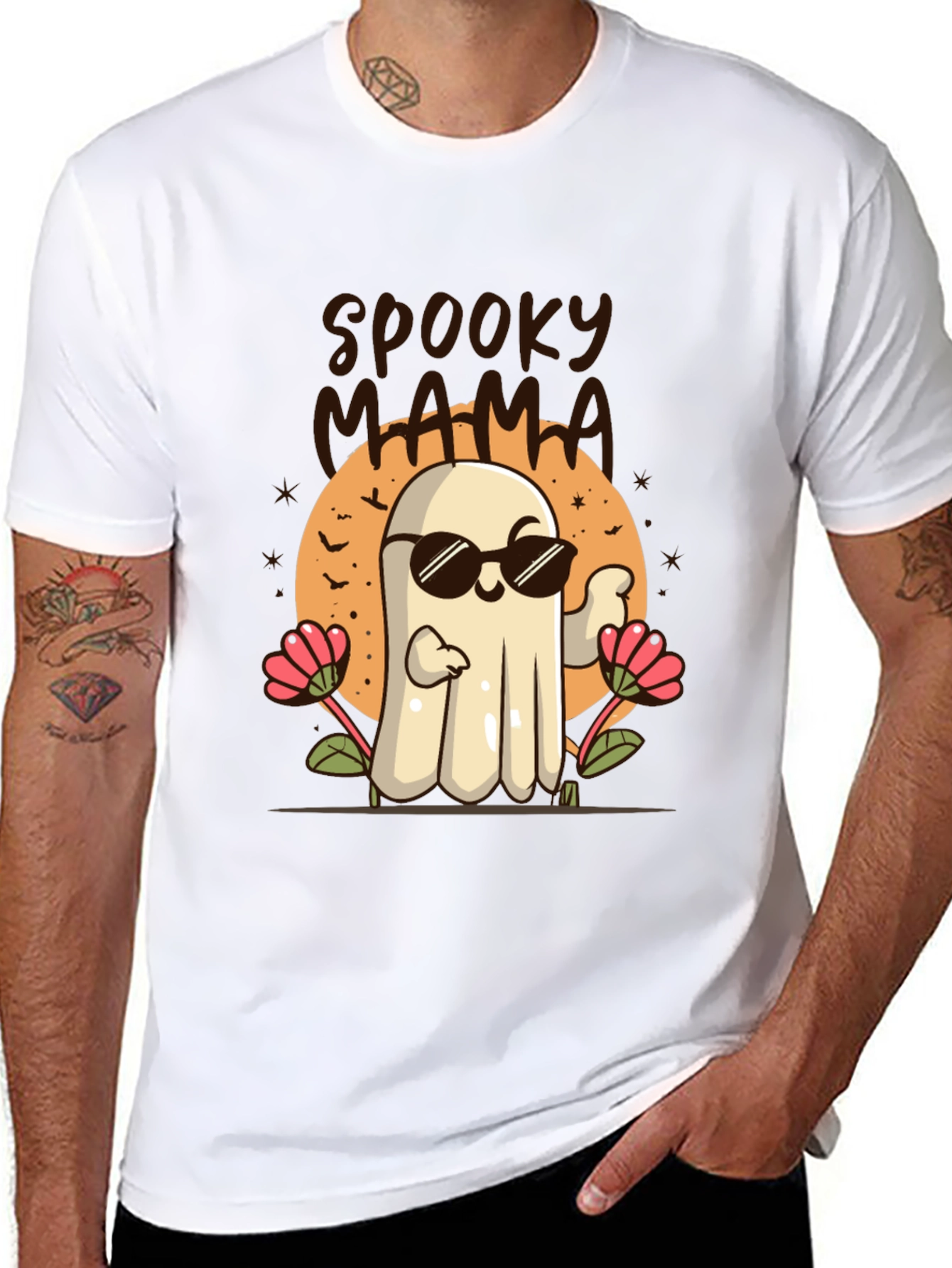 Spooky Mama Halloween Graphic Tee