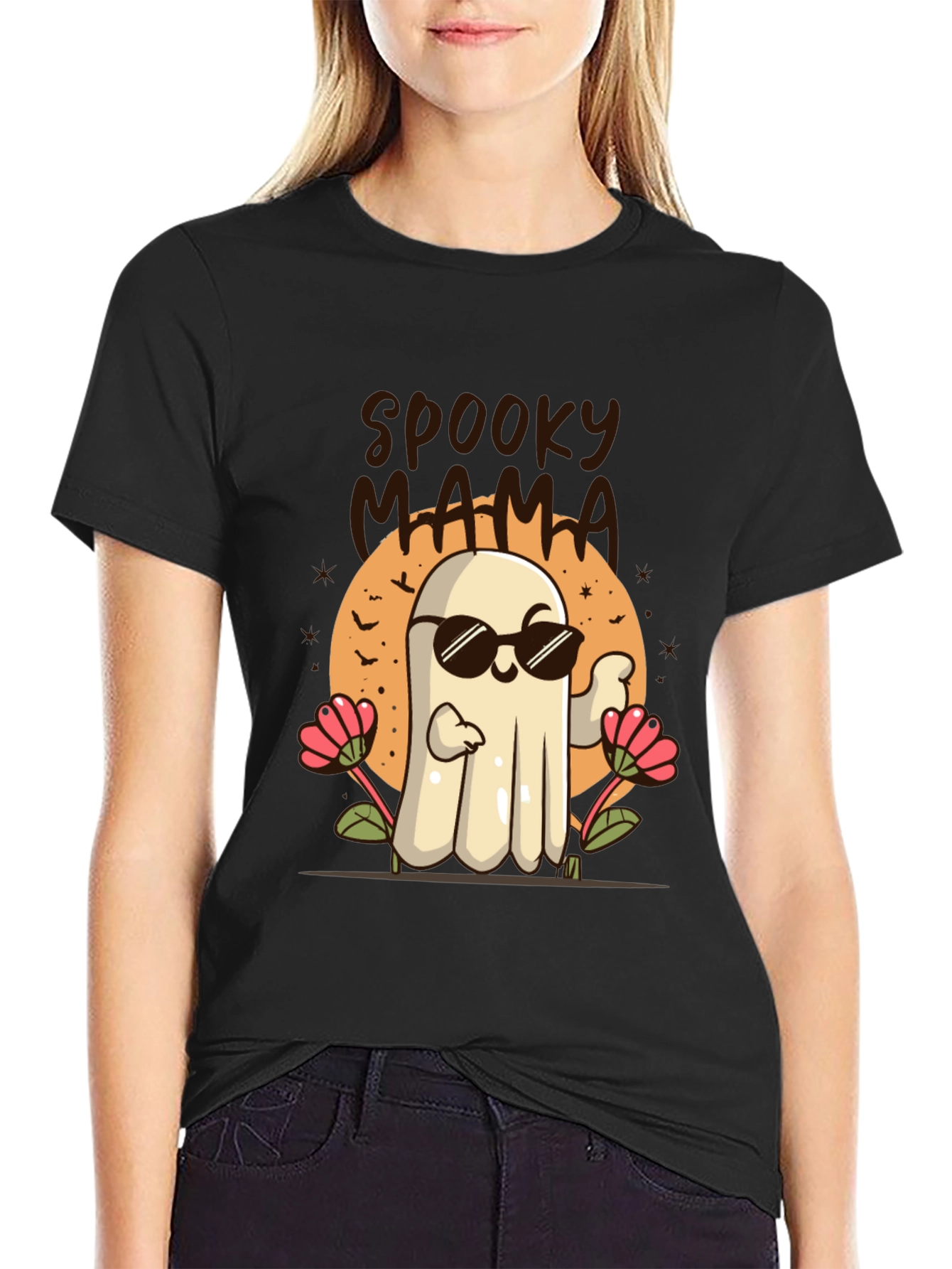 Spooky Mama Halloween Graphic Tee
