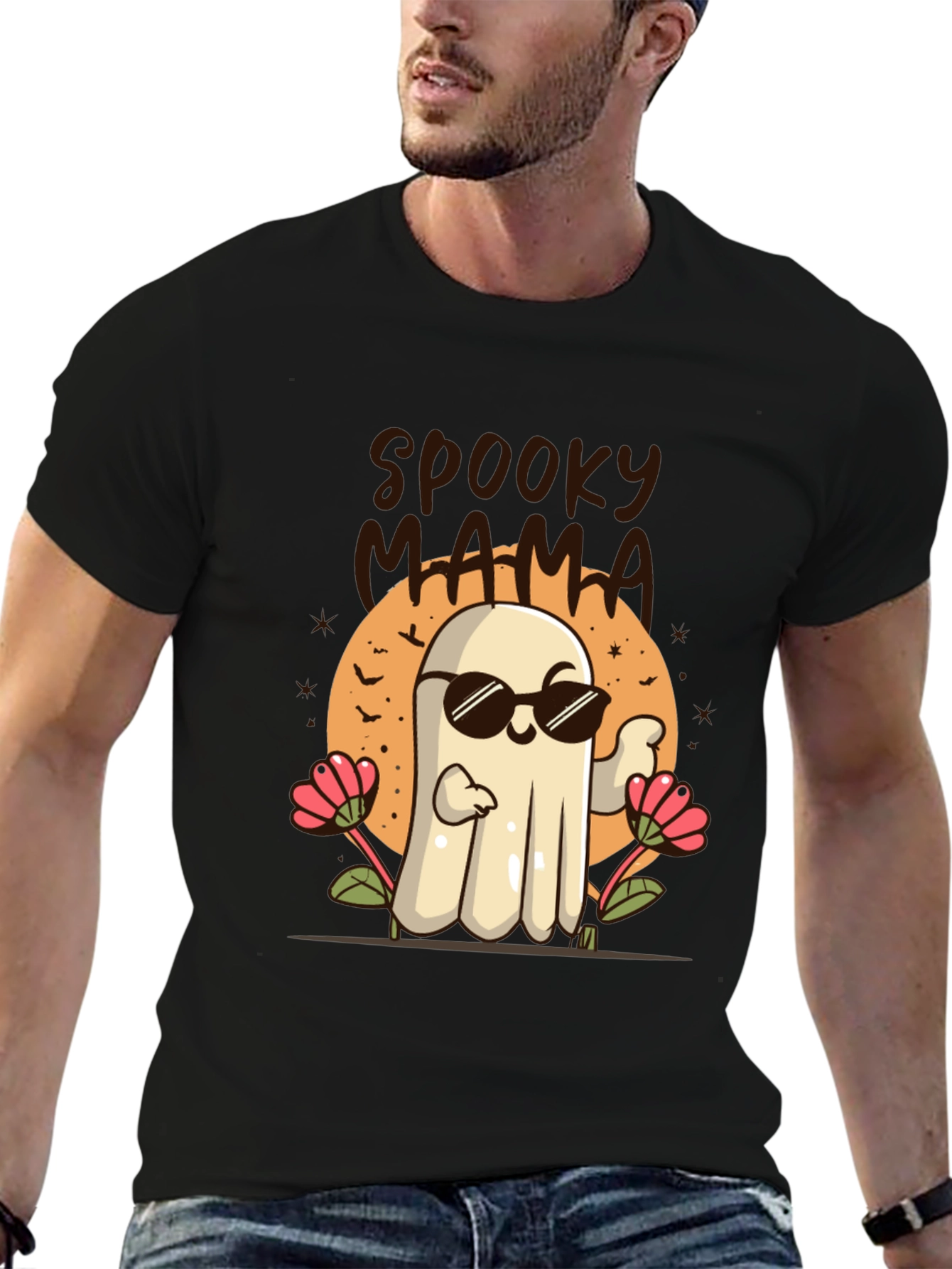 Spooky Mama Halloween Graphic Tee