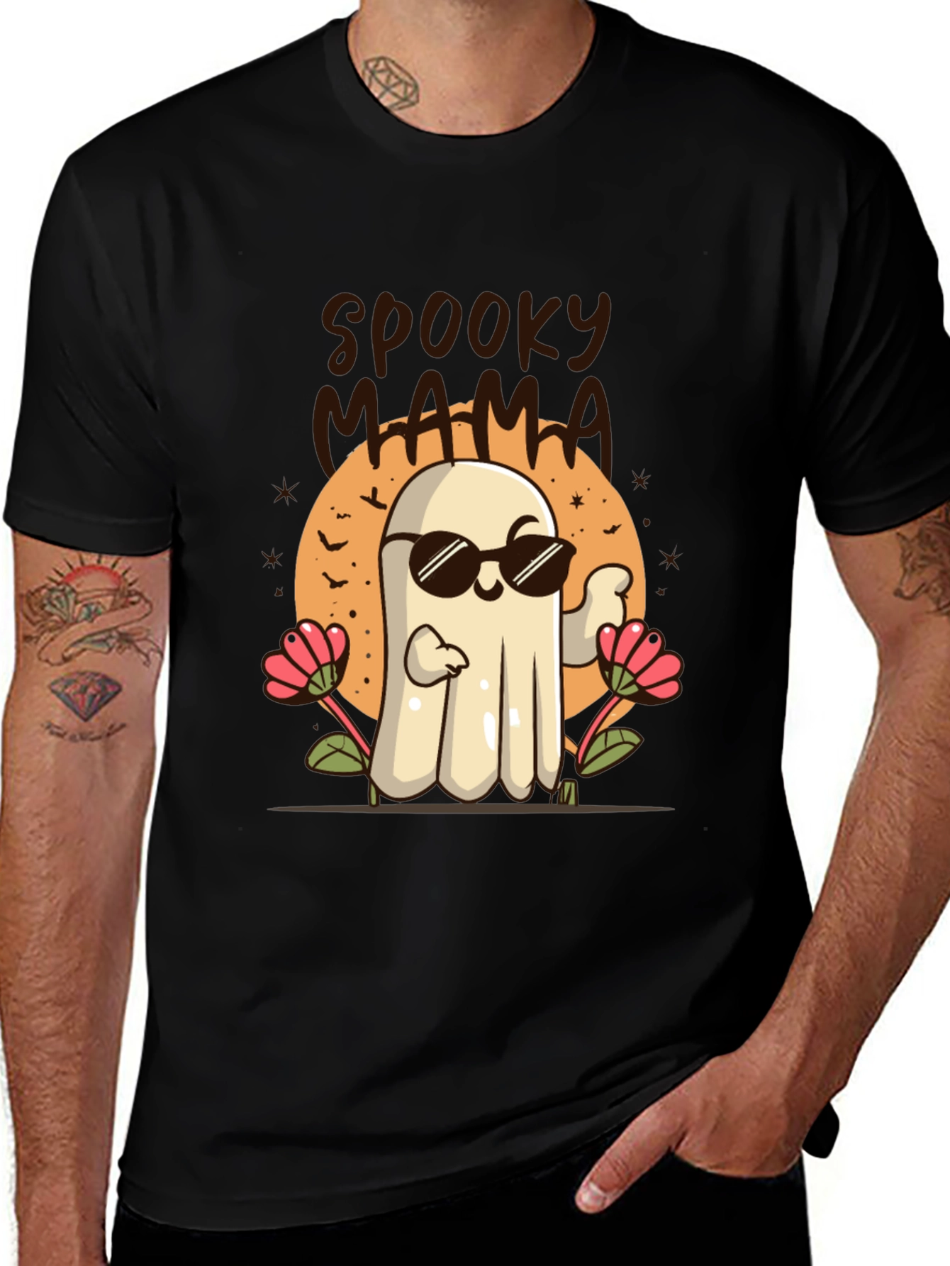 Spooky Mama Halloween Graphic Tee