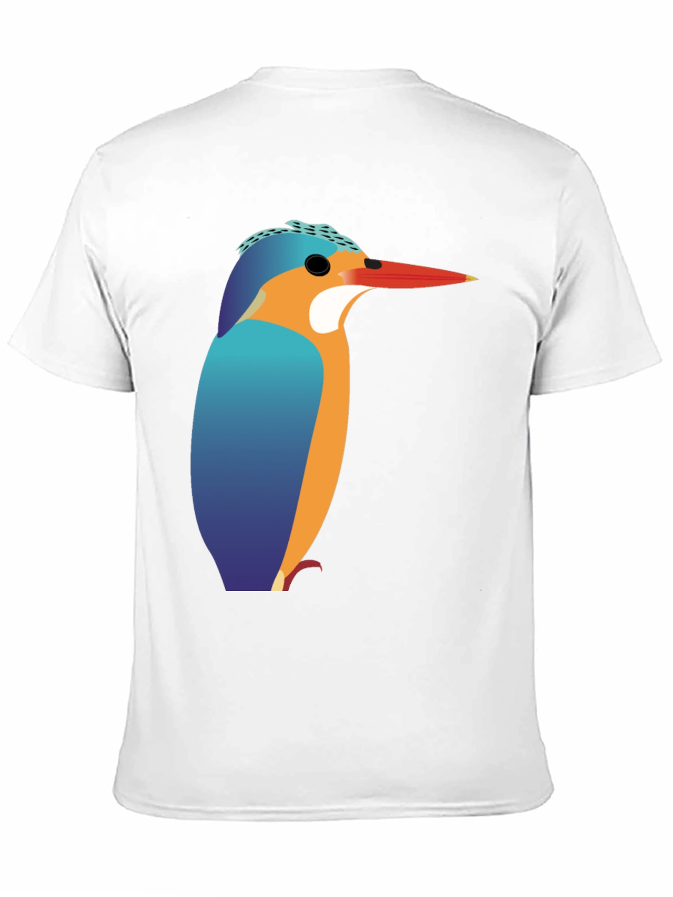 Kingfisher Bird Graphic Tee - Unique Design