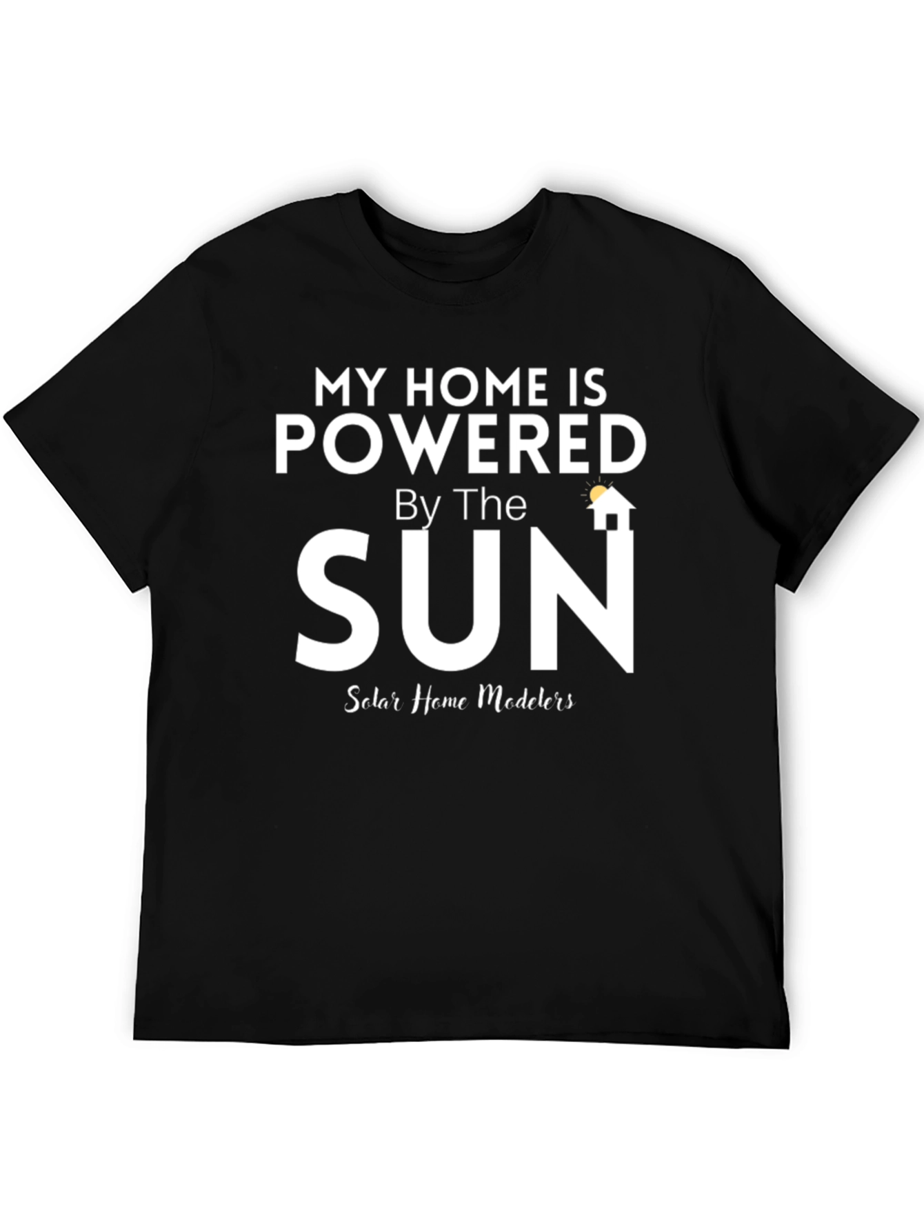 Solar Powered Home T-Shirt - Eco-Friendly Apparel