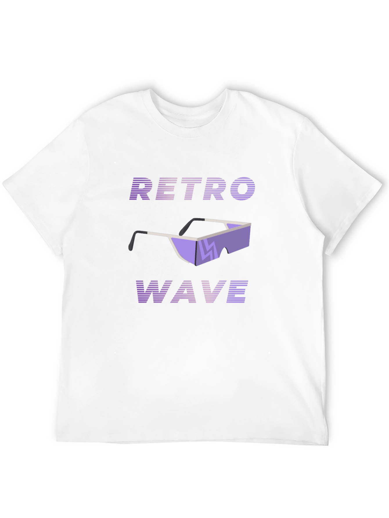 Retro Wave Graphic Tee - Synthwave Style T-Shirt