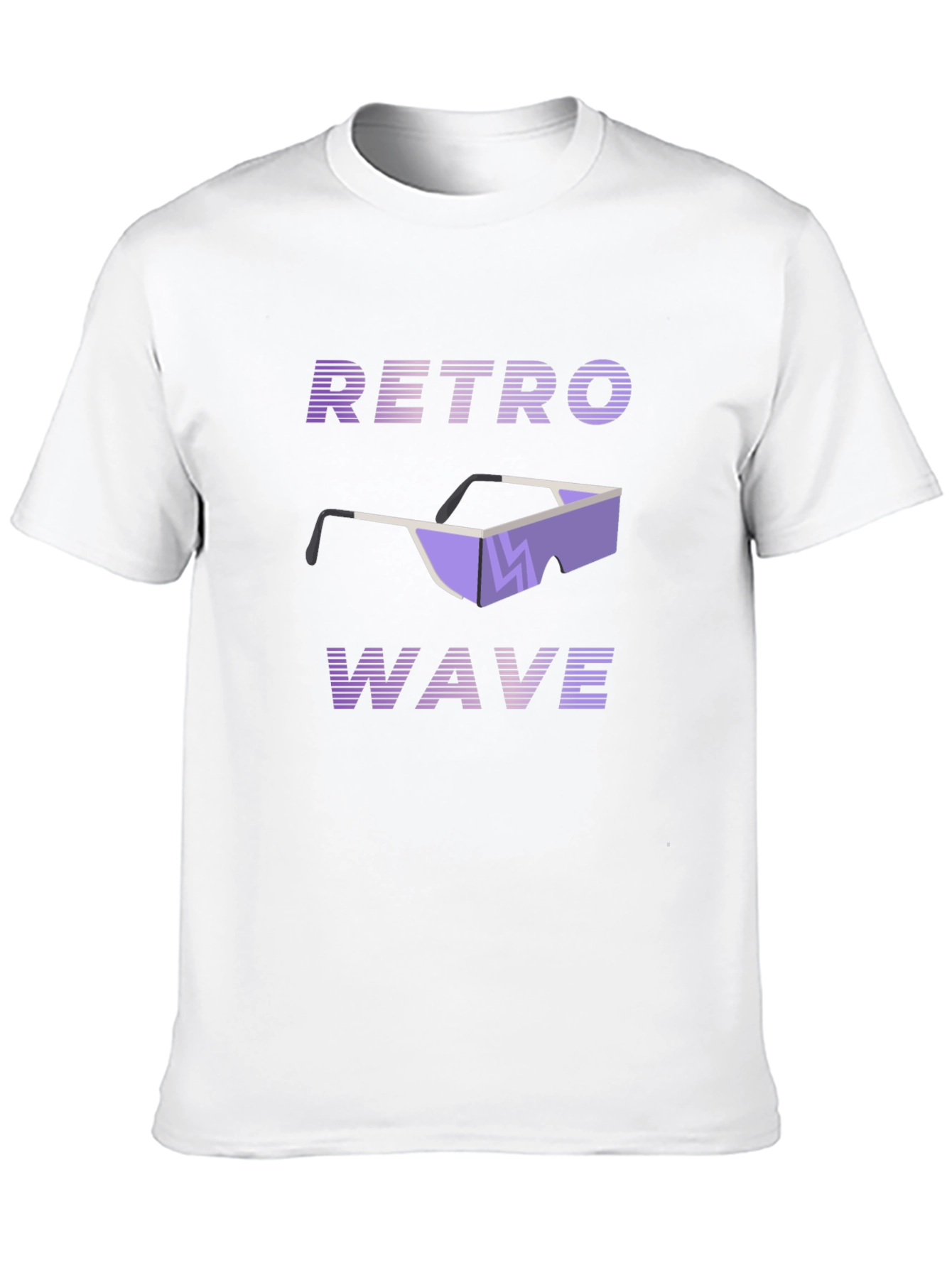 Retro Wave Graphic Tee - Synthwave Style T-Shirt