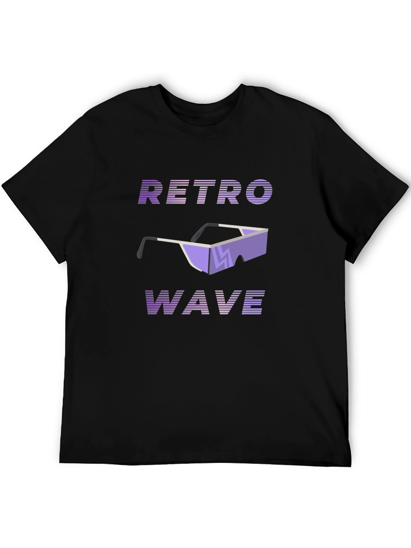 Retro Wave Graphic Tee - Synthwave Style T-Shirt