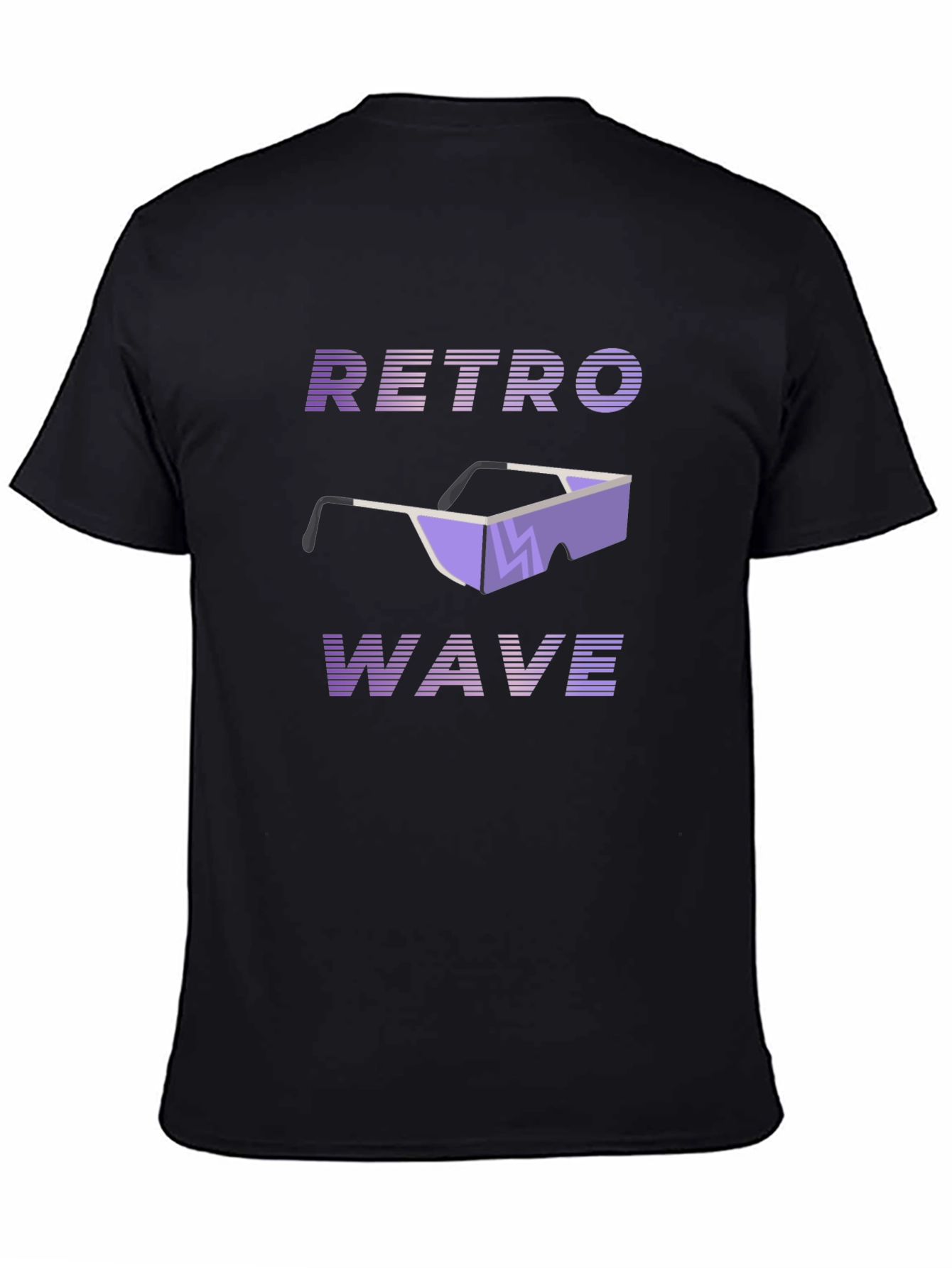 Retro Wave Graphic Tee - Synthwave Style T-Shirt