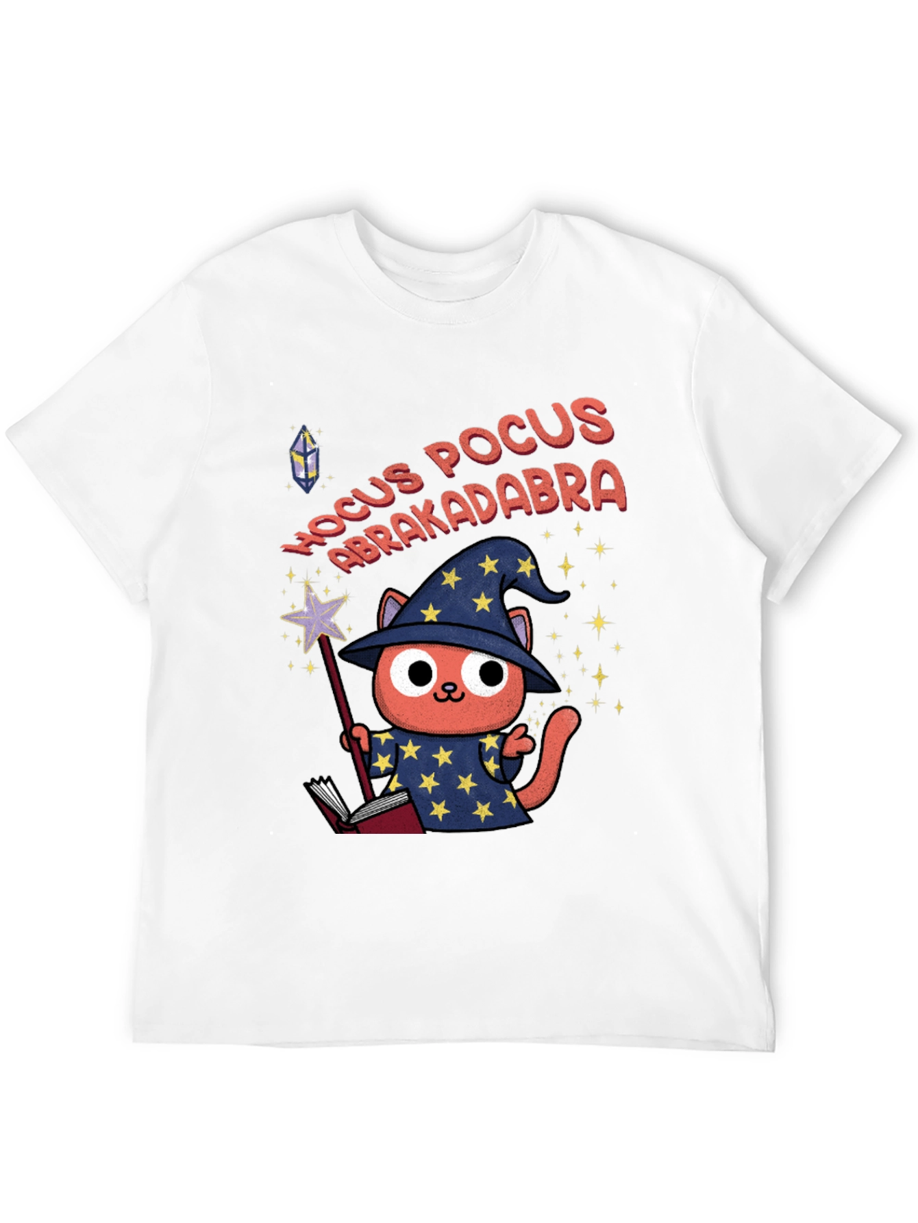 Wizard Cat Hocus Pocus T-Shirt