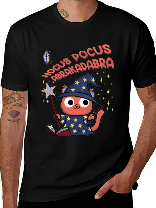 Wizard Cat Hocus Pocus T-Shirt