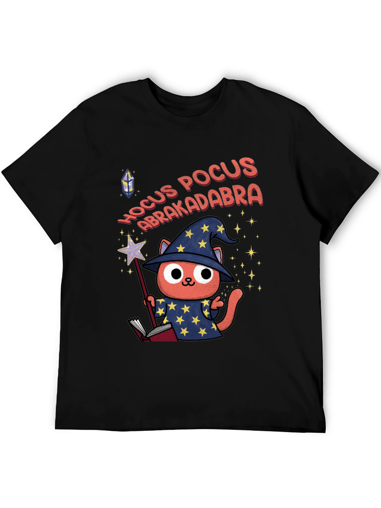 Wizard Cat Hocus Pocus T-Shirt