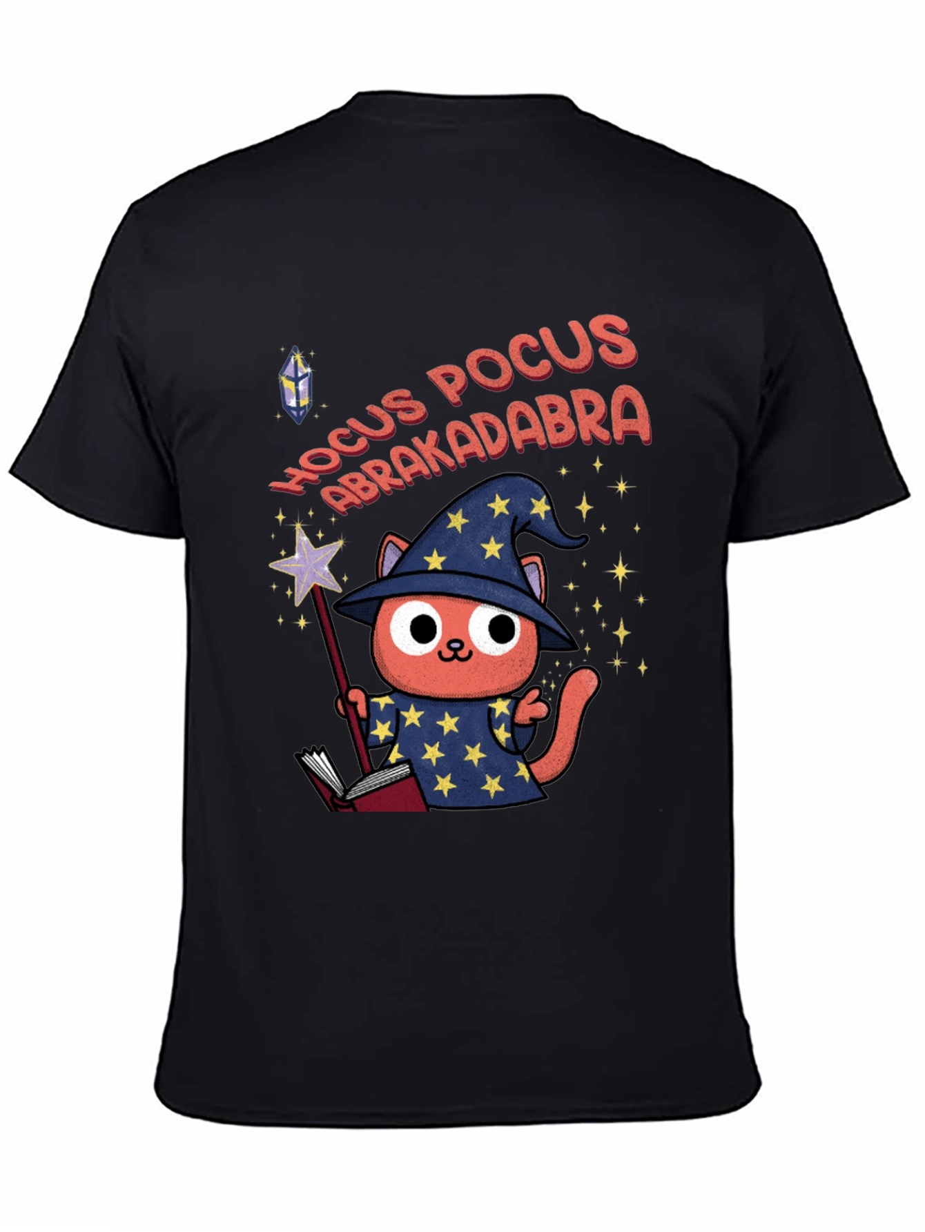 Wizard Cat Hocus Pocus T-Shirt